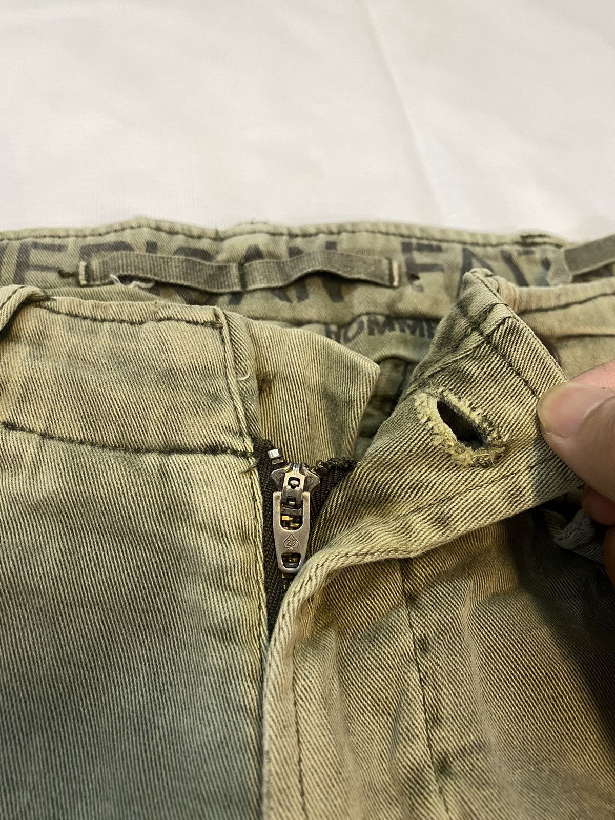 Japanese Brand × Vintage Vintage 291295 Homme Cargo Pant Tactical Pocket Size US 30 / EU 46 - 7 Thumbnail