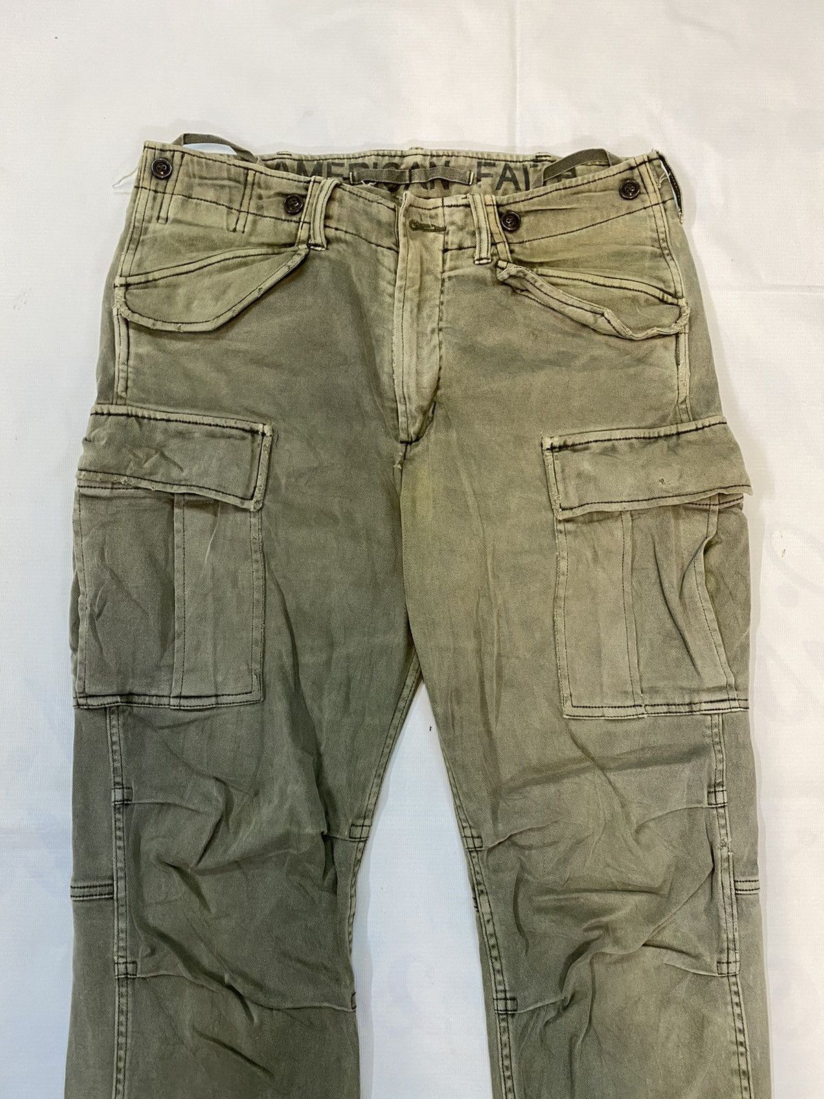 Japanese Brand × Vintage Vintage 291295 Homme Cargo Pant Tactical Pocket Size US 30 / EU 46 - 2 Thumbnail