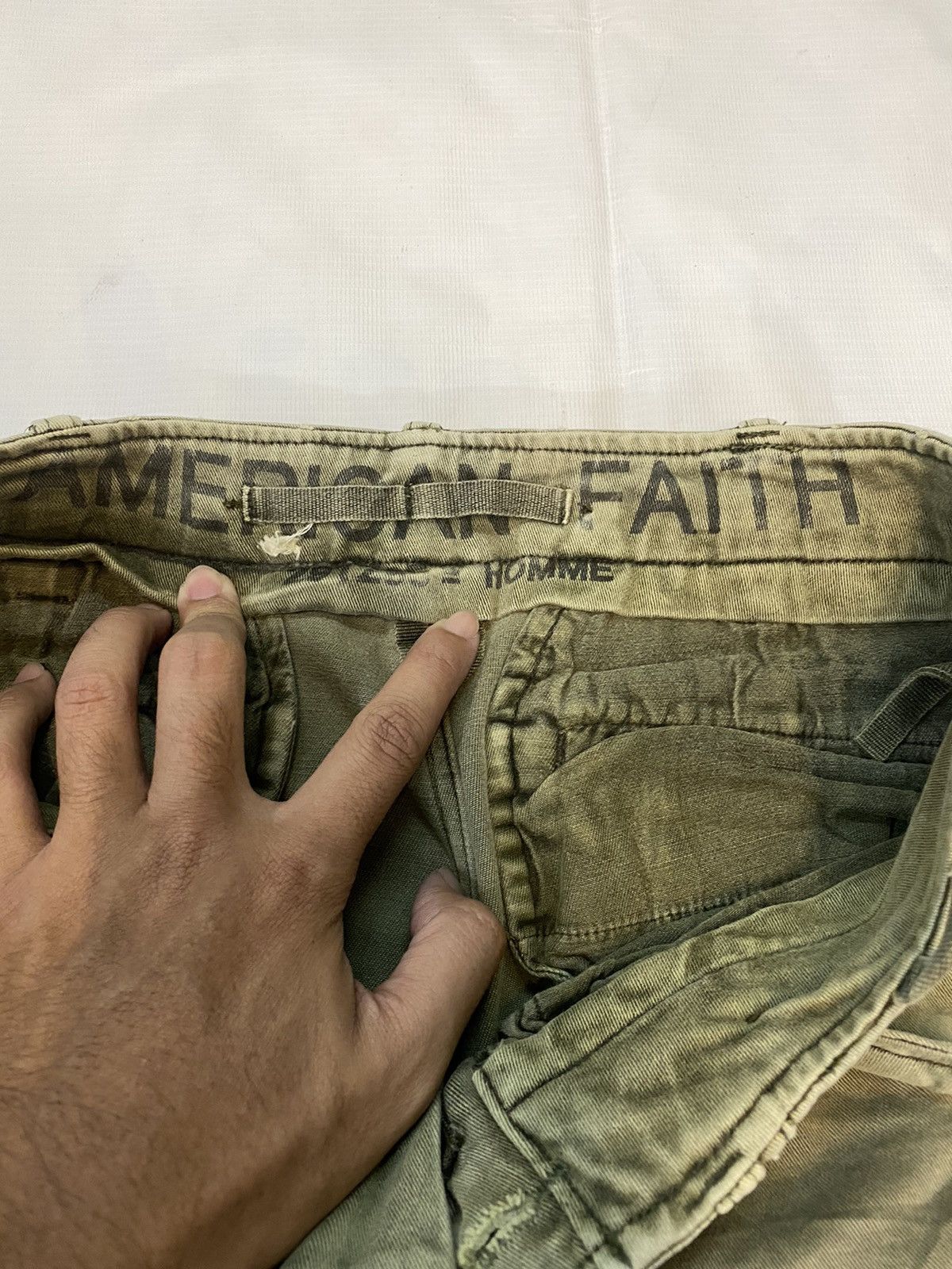Japanese Brand × Vintage Vintage 291295 Homme Cargo Pant Tactical Pocket Size US 30 / EU 46 - 10 Thumbnail