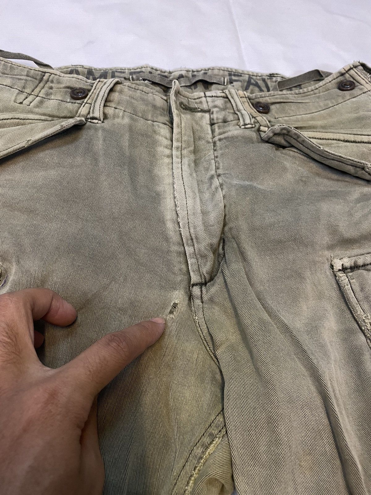 Japanese Brand × Vintage Vintage 291295 Homme Cargo Pant Tactical Pocket Size US 30 / EU 46 - 6 Thumbnail