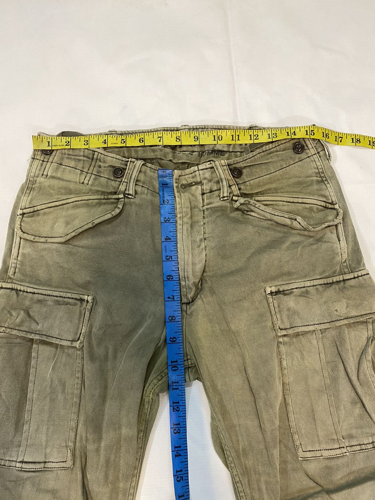 Japanese Brand × Vintage Vintage 291295 Homme Cargo Pant Tactical Pocket Size US 30 / EU 46 - 17 Thumbnail