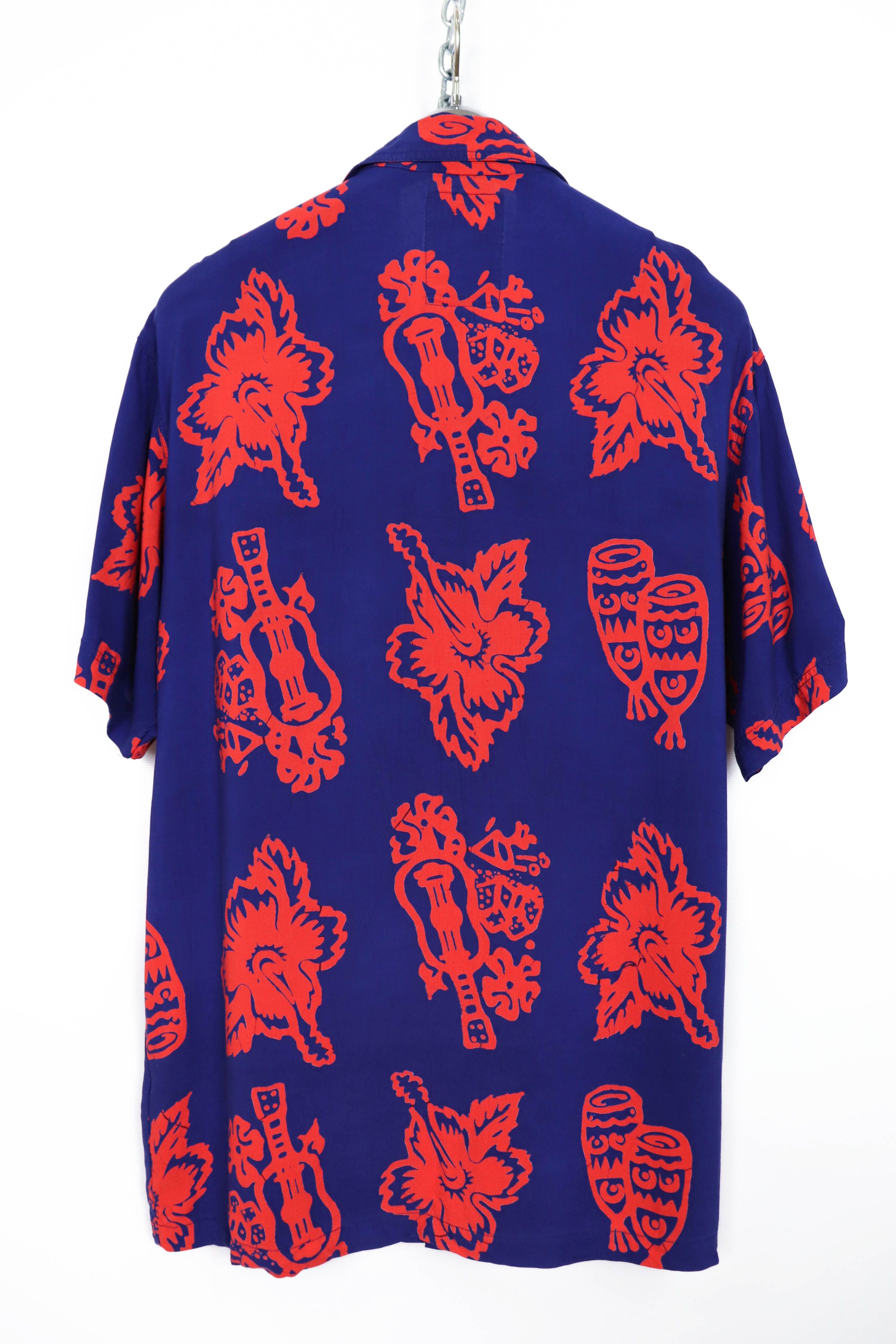 Mambo Mambo Vintage 90s 00s Hawaiian Printed Summer Crazy Shirt Size US S / EU 44-46 / 1 - 2 Thumbnail
