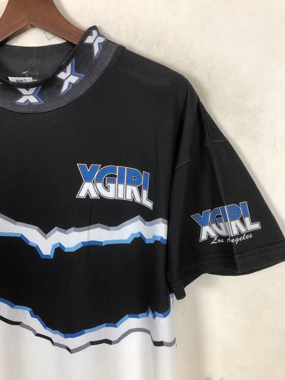 Japanese Brand × Vintage Vintage X-Girl Tee Jersey Size US L / EU 52-54 / 3 - 5 Thumbnail