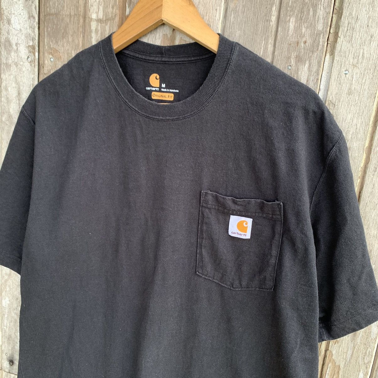 Carhartt Thrashed Faded Carhartt pocket tee Size US XL / EU 56 / 4 - 2 Thumbnail