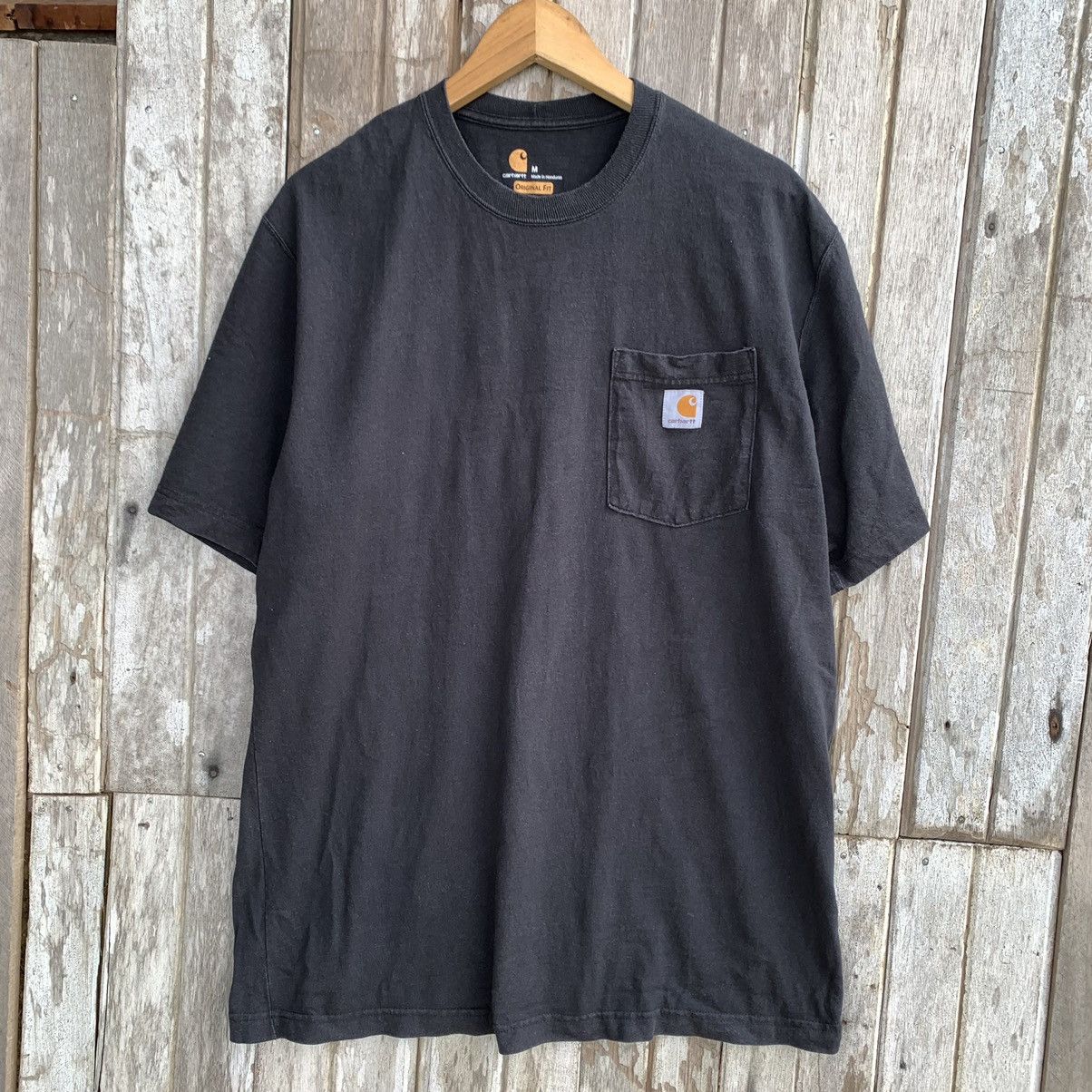 Carhartt Thrashed Faded Carhartt pocket tee Size US XL / EU 56 / 4 - 1 Thumbnail
