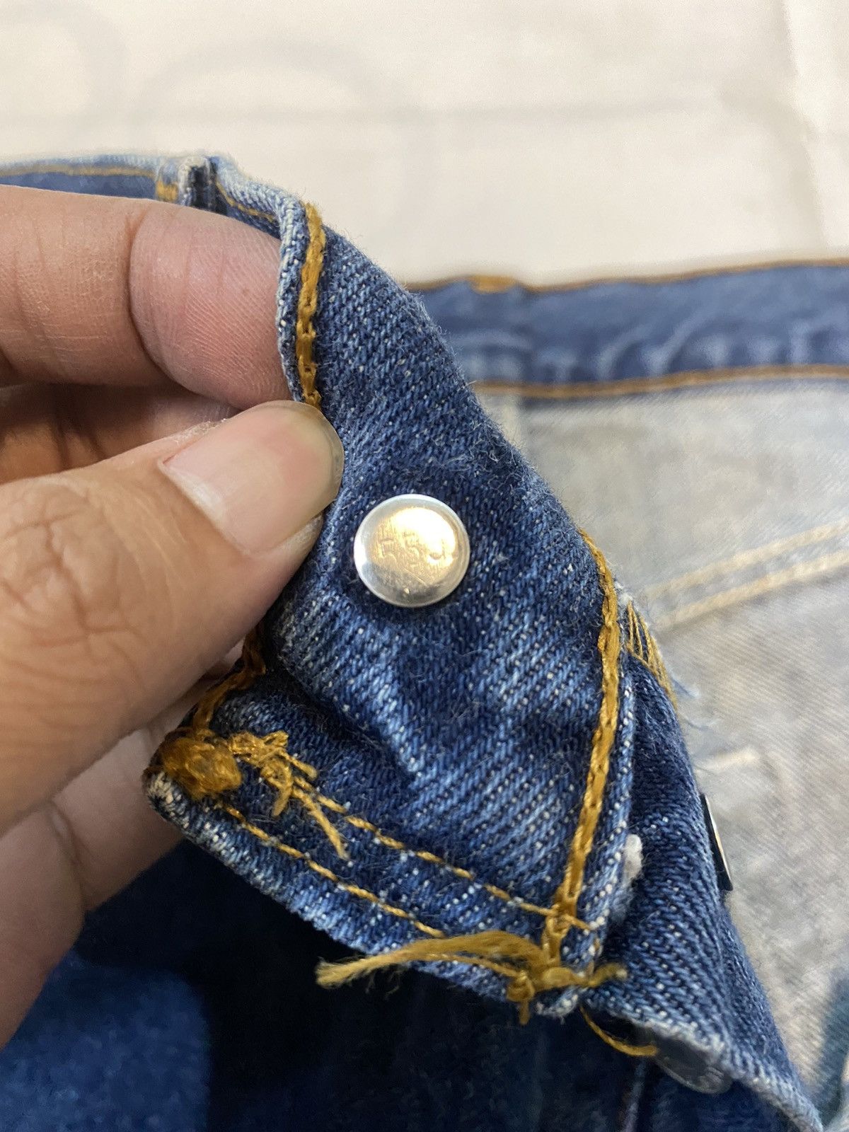 Levi's × Levi's Made & Crafted 🔥Rare Levis 501 Custom Mickey Mouse Denim Jeans Size US 29 - 6 Thumbnail
