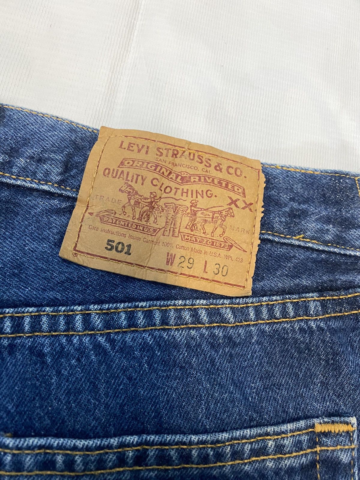 Levi's × Levi's Made & Crafted 🔥Rare Levis 501 Custom Mickey Mouse Denim Jeans Size US 29 - 10 Thumbnail
