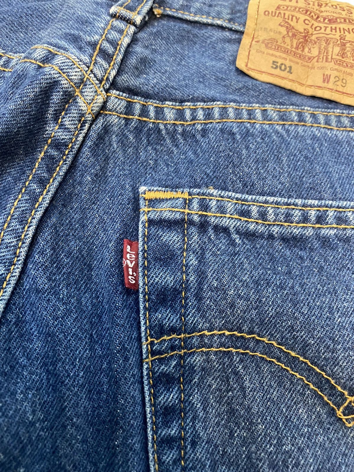 Levi's × Levi's Made & Crafted 🔥Rare Levis 501 Custom Mickey Mouse Denim Jeans Size US 29 - 11 Thumbnail