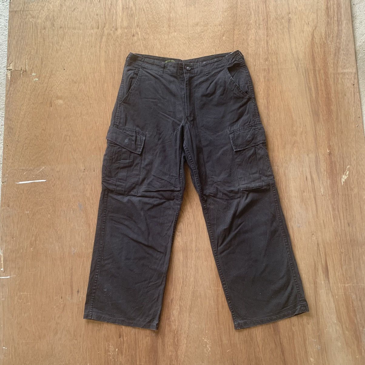 image of Surplus Utility Trousers Ankle Tactical Cargo Pants in Black, Men's (Size 29)