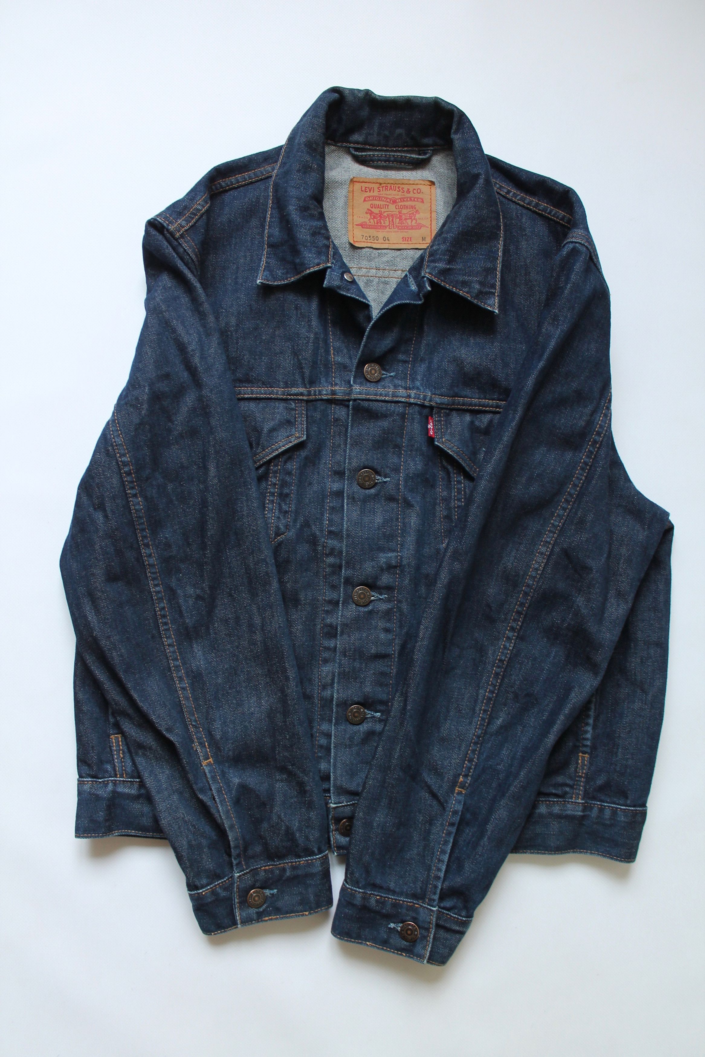 Levi's × Vintage Levi's Vintage Denim Jacket Size M Indigo trucker Size US M / EU 48-50 / 2 - 6 Thumbnail