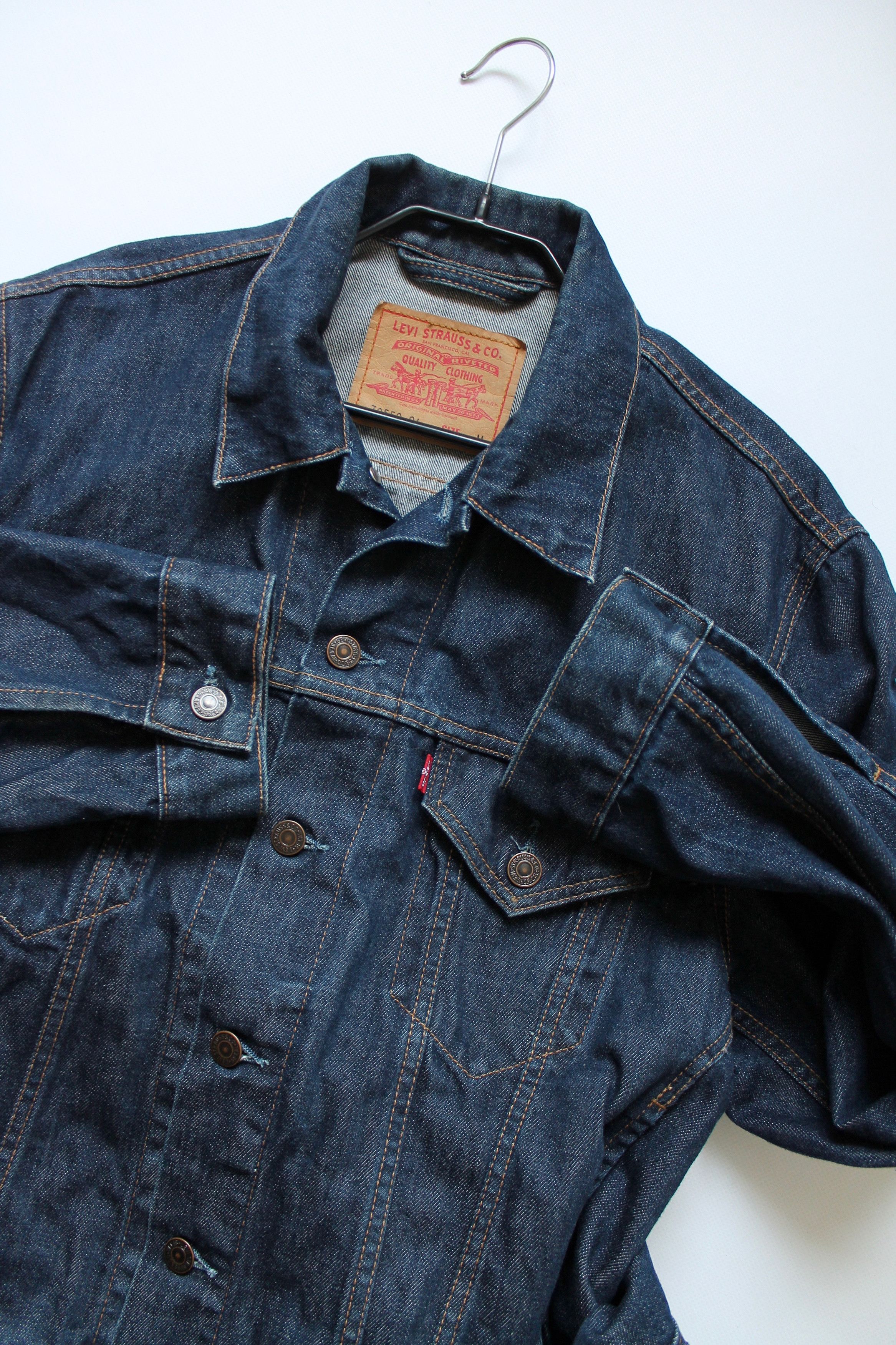 Levi's × Vintage Levi's Vintage Denim Jacket Size M Indigo trucker Size US M / EU 48-50 / 2 - 11 Thumbnail