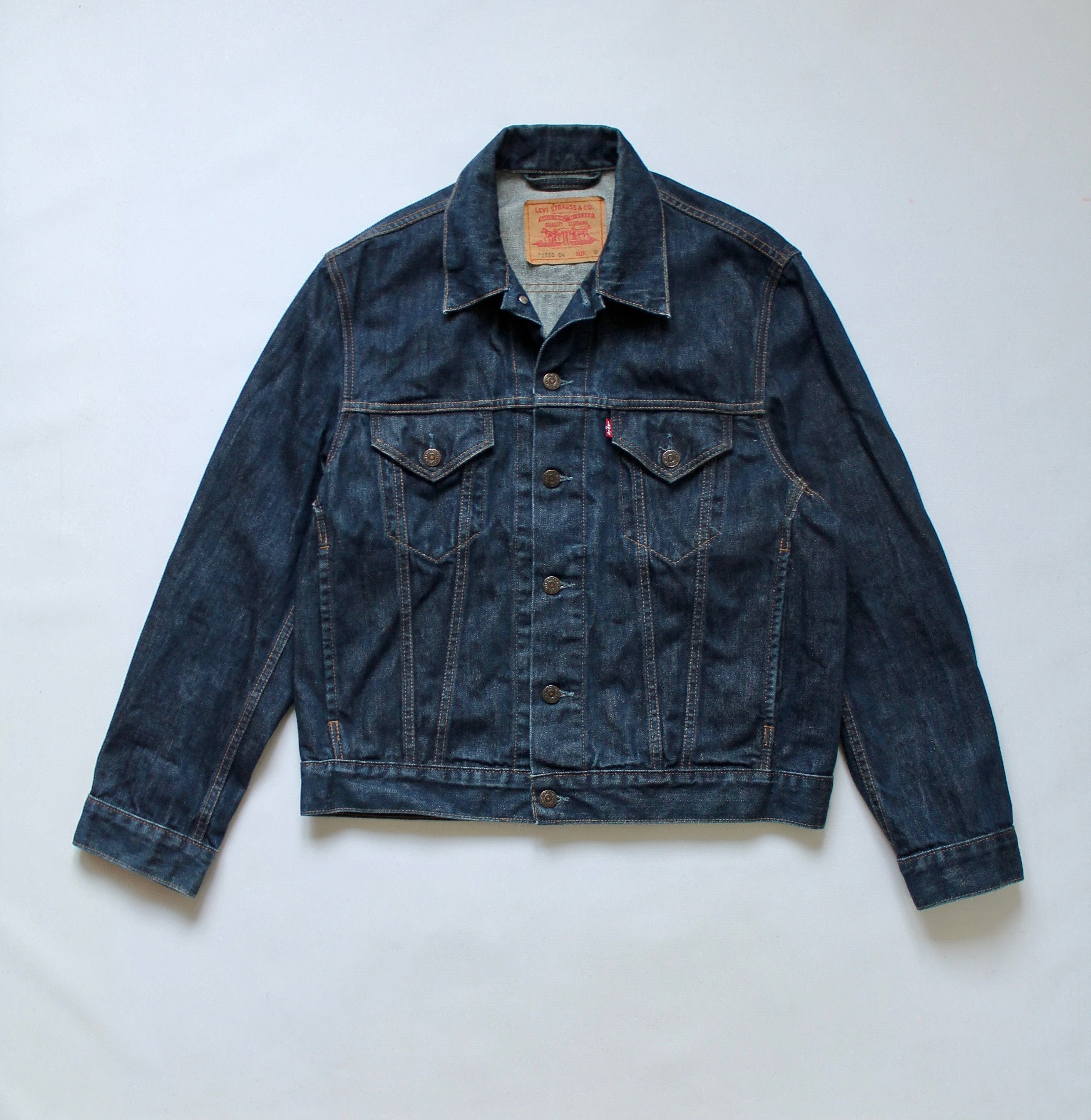 Levi's × Vintage Levi's Vintage Denim Jacket Size M Indigo trucker Size US M / EU 48-50 / 2 - 2 Thumbnail
