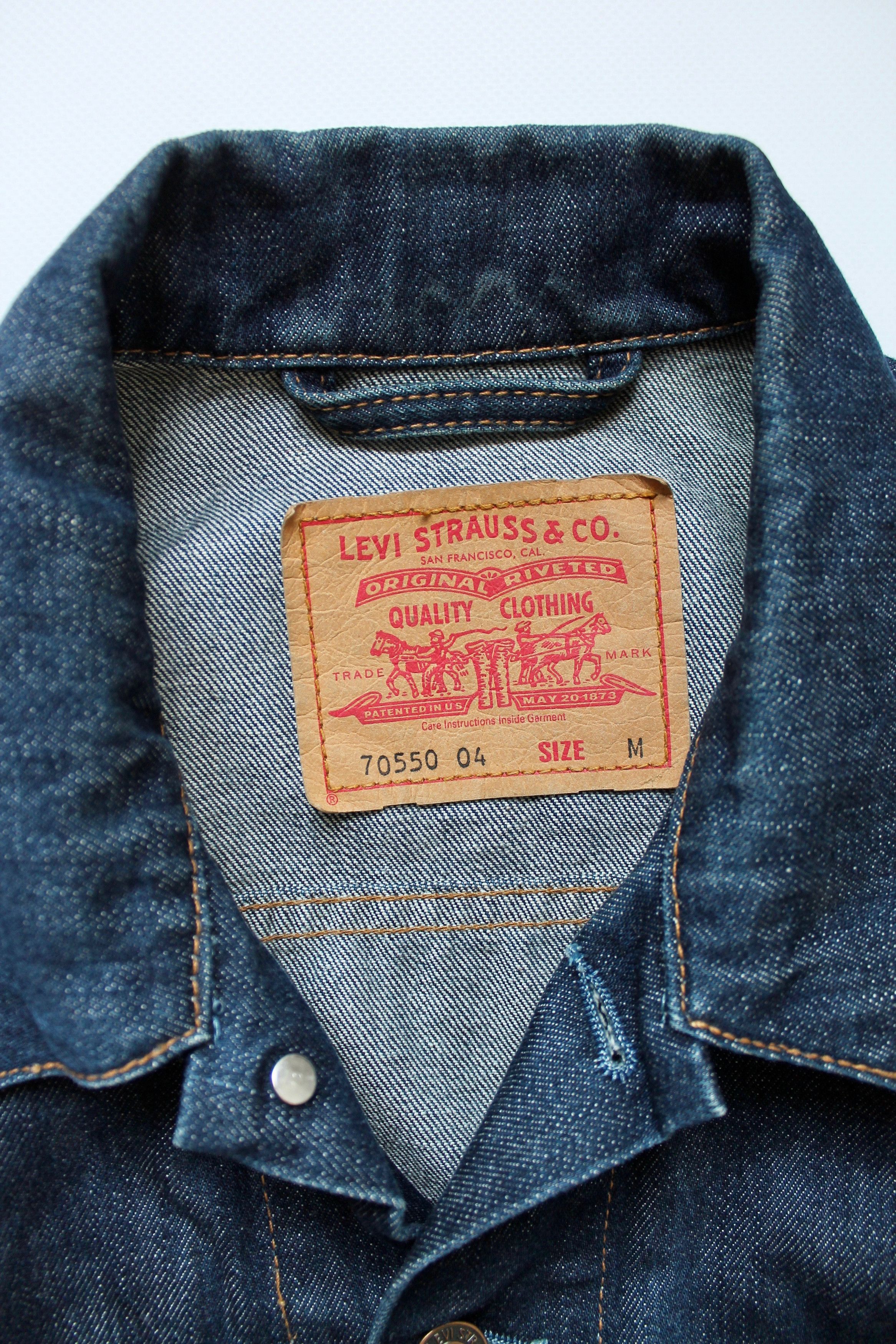 Levi's × Vintage Levi's Vintage Denim Jacket Size M Indigo trucker Size US M / EU 48-50 / 2 - 4 Thumbnail