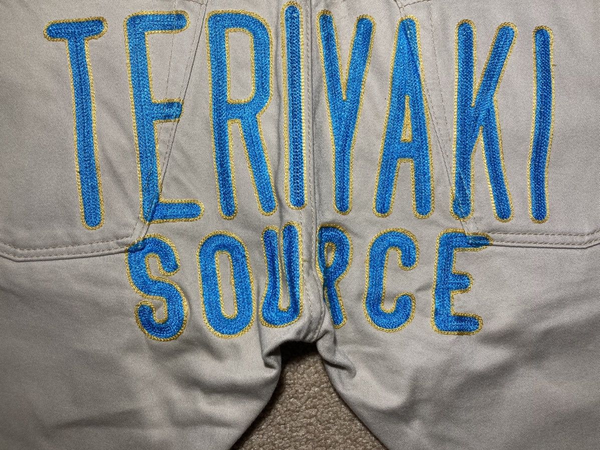Bape 2008 Bape Teriyaki Source Embroidered Pants Blue Medium Boyz Size US 34 / EU 50 - 6 Thumbnail