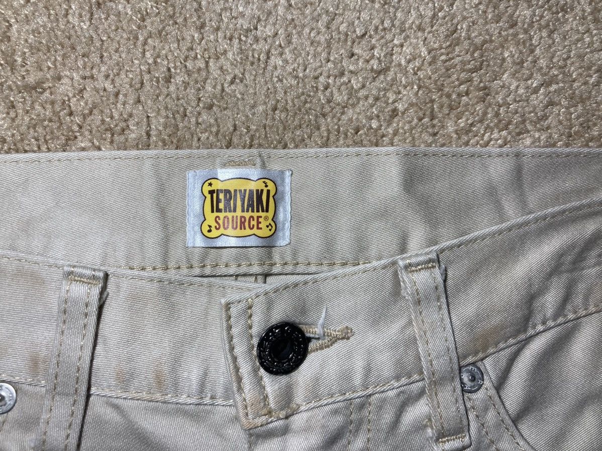 Bape 2008 Bape Teriyaki Source Embroidered Pants Blue Medium Boyz Size US 34 / EU 50 - 3 Thumbnail