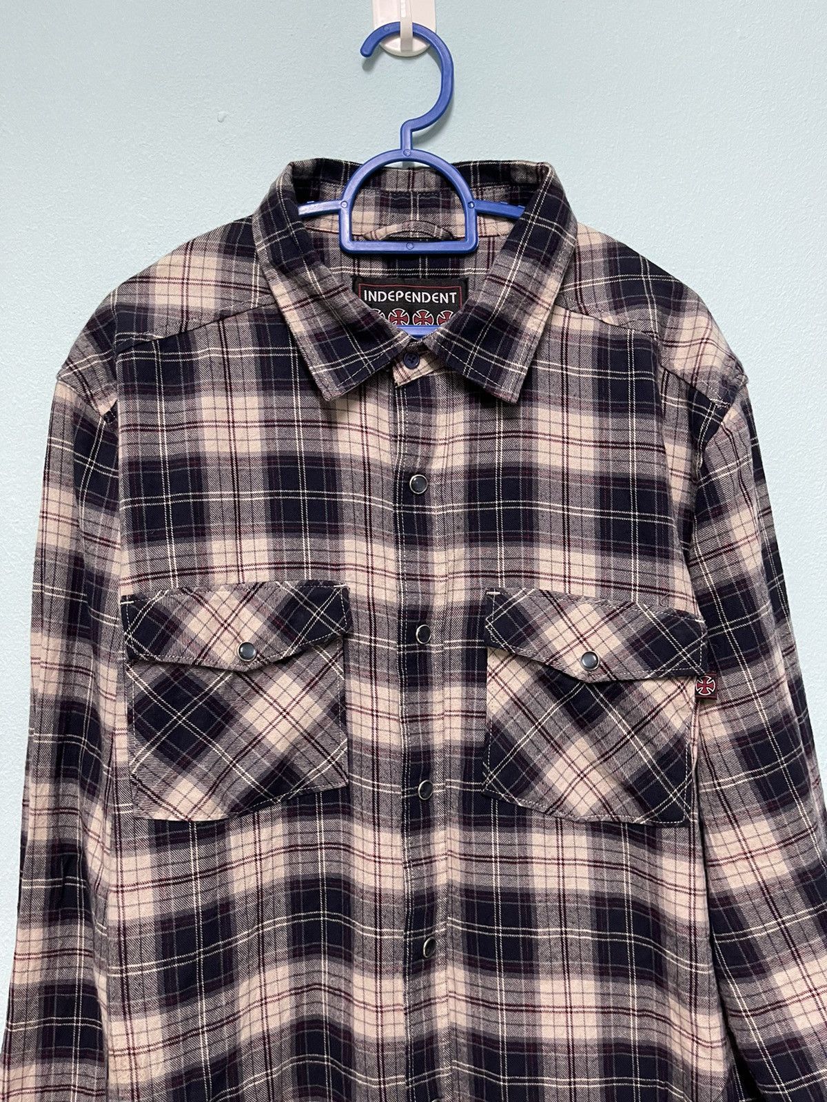 Independent Truck Co. Skateboard Flannel INDEPENDENT Truck.Co Size US M / EU 48-50 / 2 - 2 Thumbnail