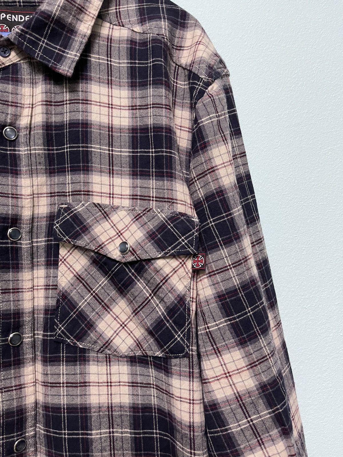 Independent Truck Co. Skateboard Flannel INDEPENDENT Truck.Co Size US M / EU 48-50 / 2 - 3 Thumbnail