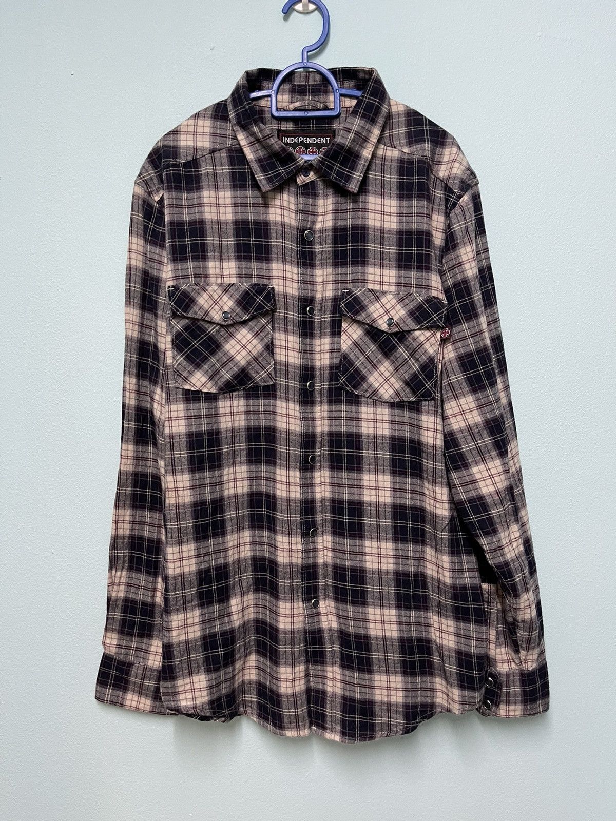 Independent Truck Co. Skateboard Flannel INDEPENDENT Truck.Co Size US M / EU 48-50 / 2 - 1 Thumbnail