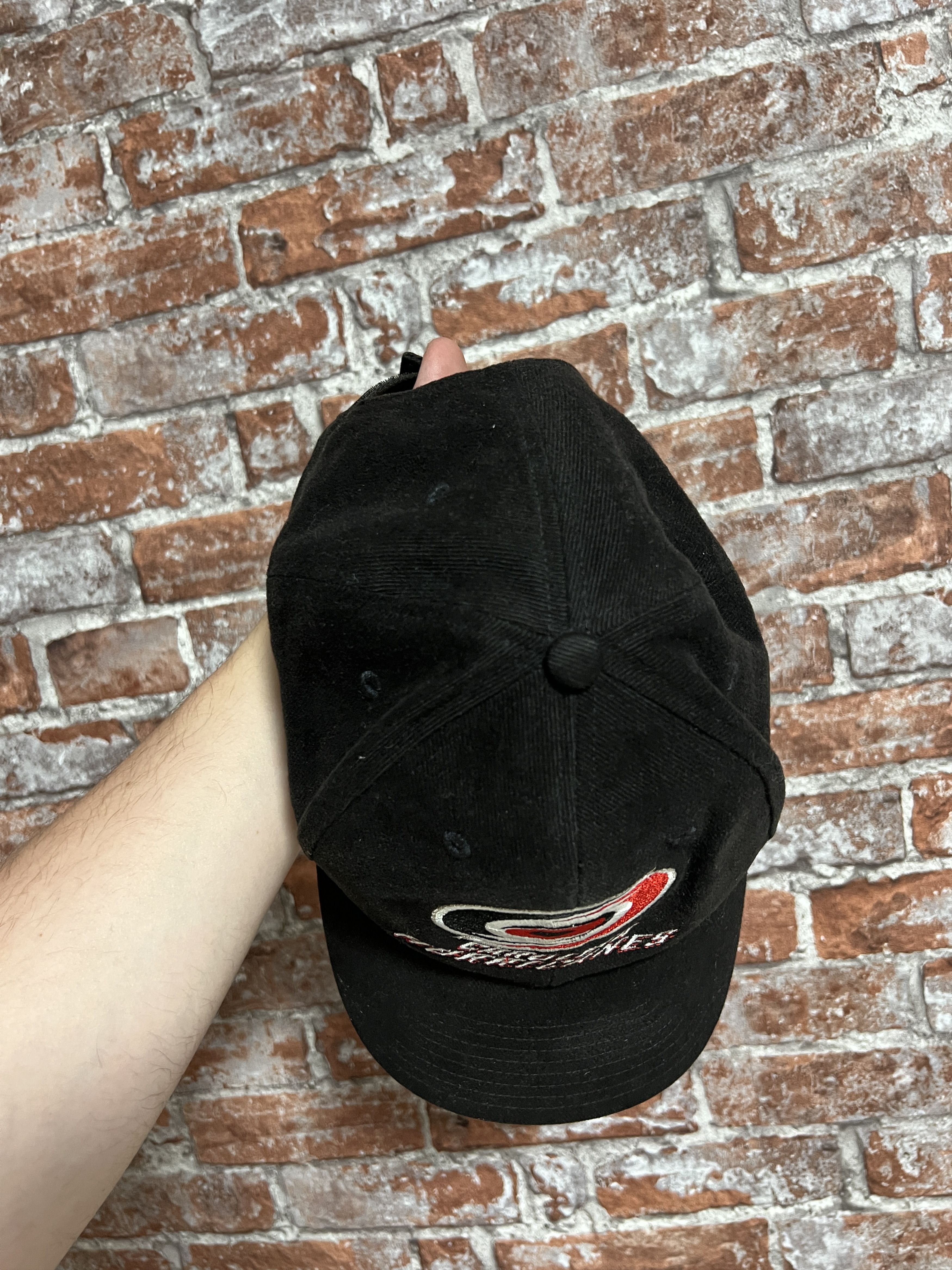 NHL Vintage 90s Carolina Hurricanes NHL Hockey Cap Size ONE SIZE - 4 Thumbnail