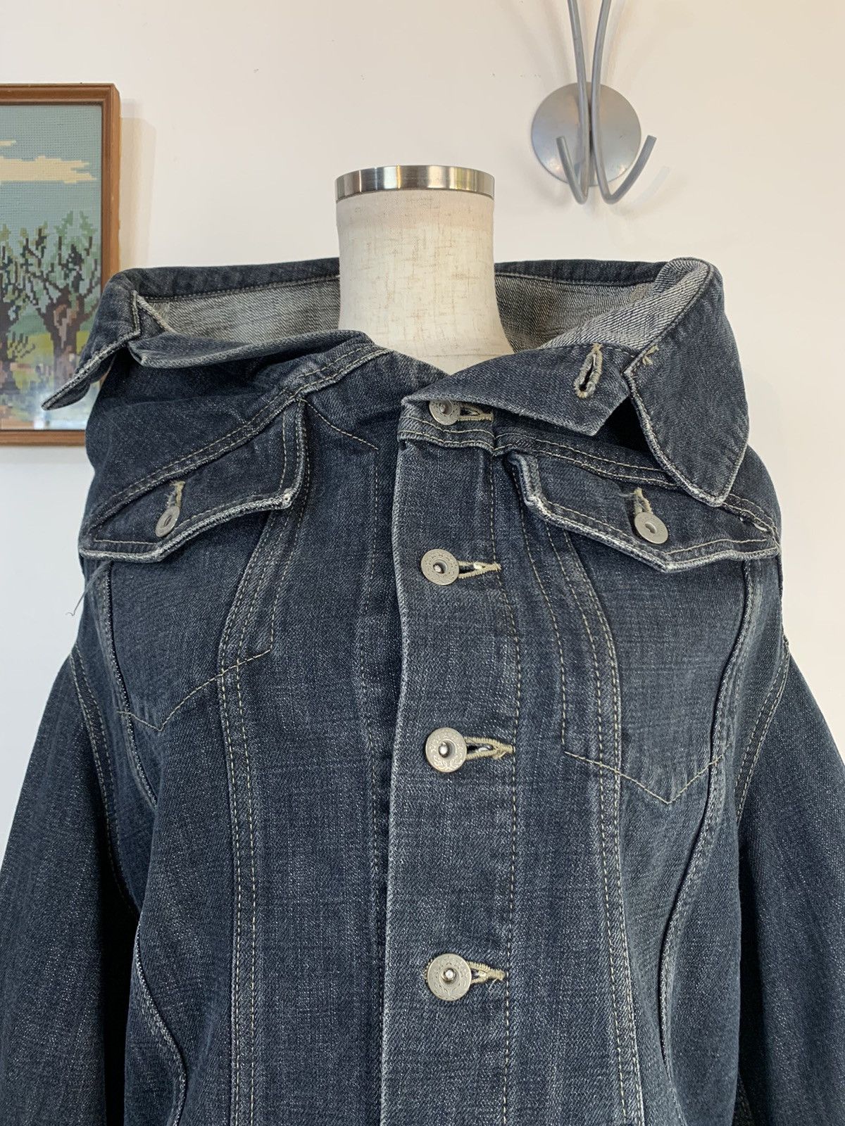 Anne Valerie Hash Anne-valerie Hash Denim Jacket Size S / US 4 / IT 40 - 11 Thumbnail