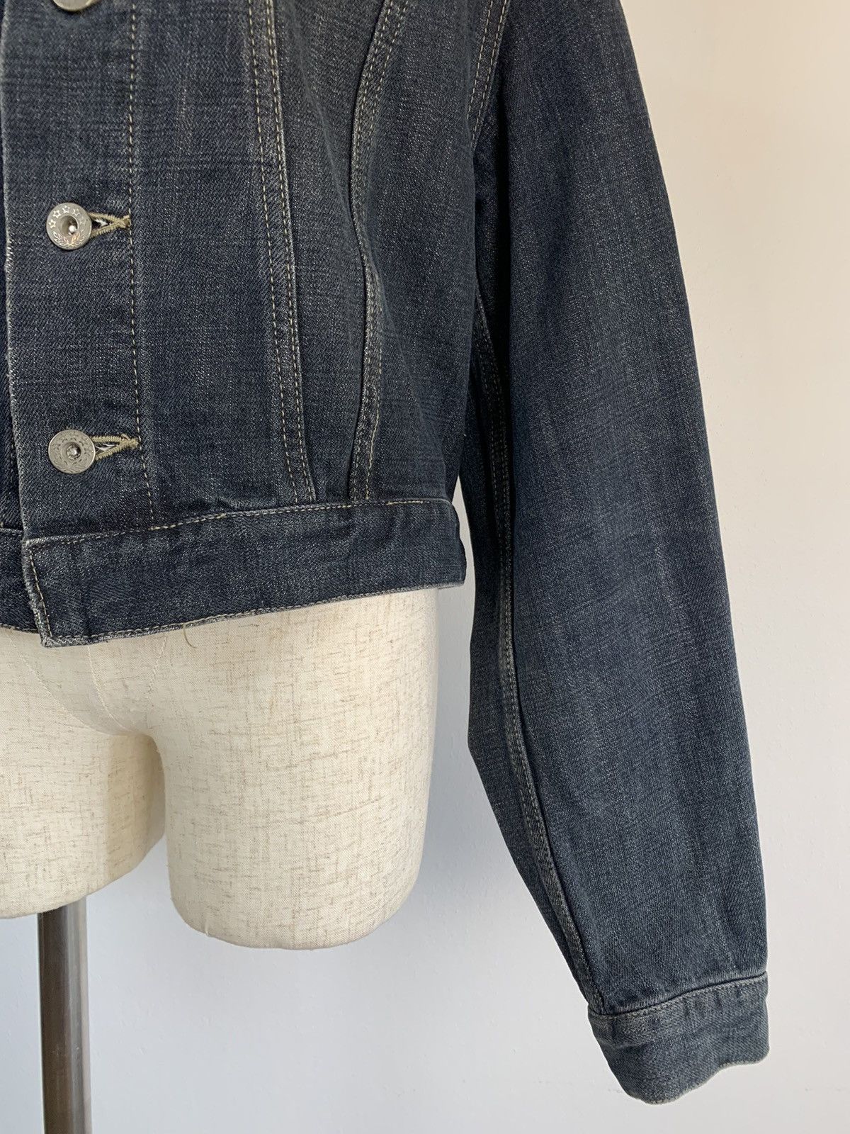 Anne Valerie Hash Anne-valerie Hash Denim Jacket Size S / US 4 / IT 40 - 12 Thumbnail