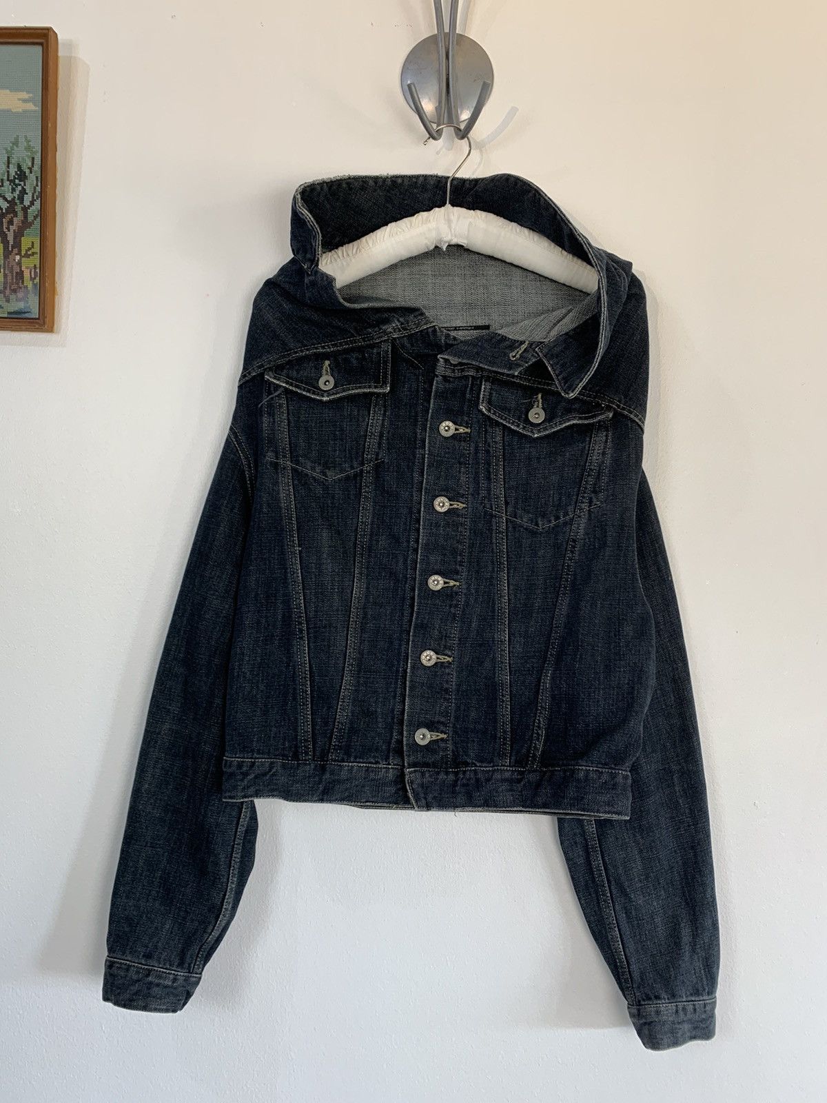 Anne Valerie Hash Anne-valerie Hash Denim Jacket Size S / US 4 / IT 40 - 3 Thumbnail