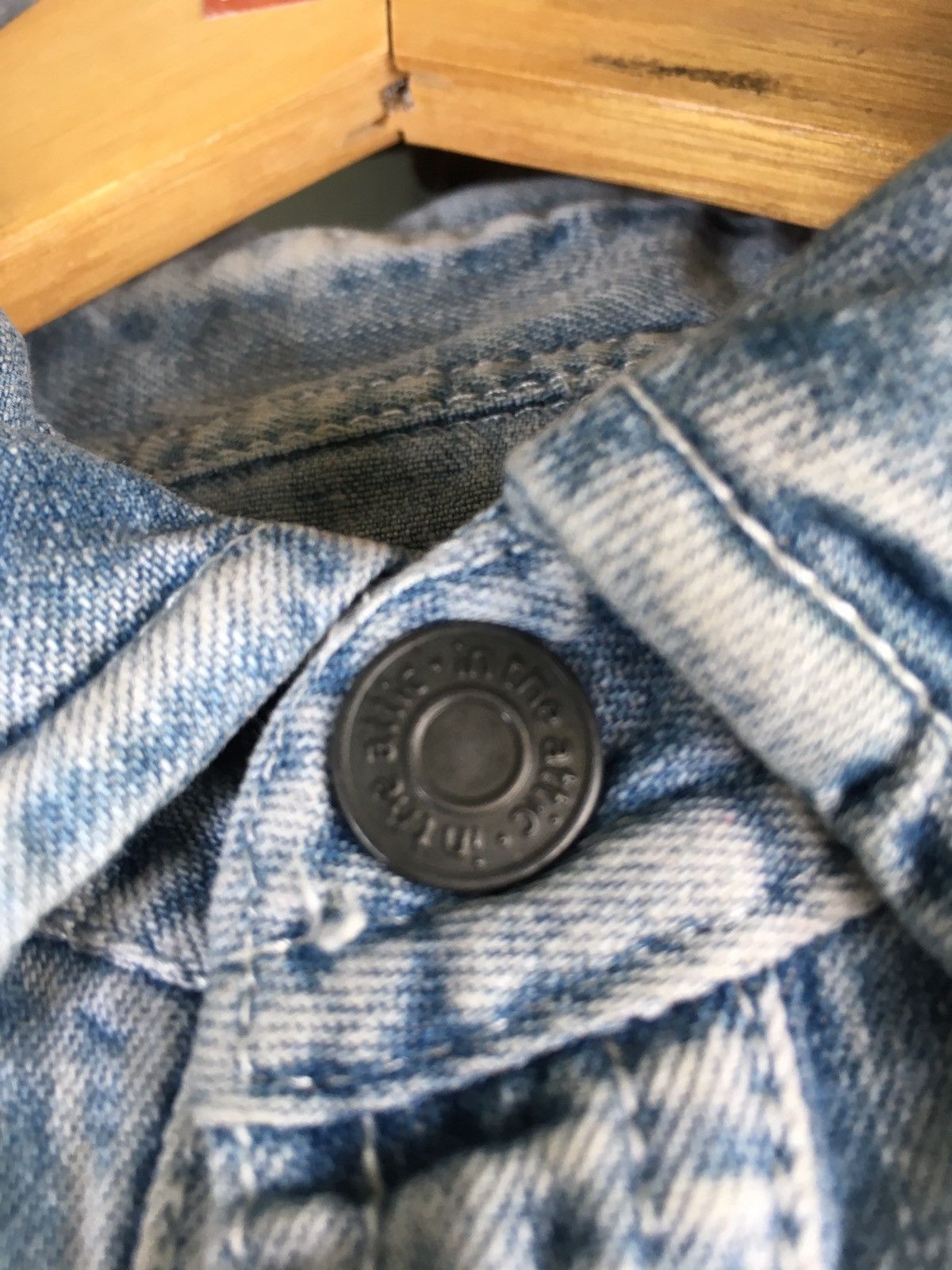 If Six Was Nine × In The Attic × Le Grande Bleu (L.G.B.) In the Attic poem denim shirt Size US L / EU 52-54 / 3 - 24 Thumbnail