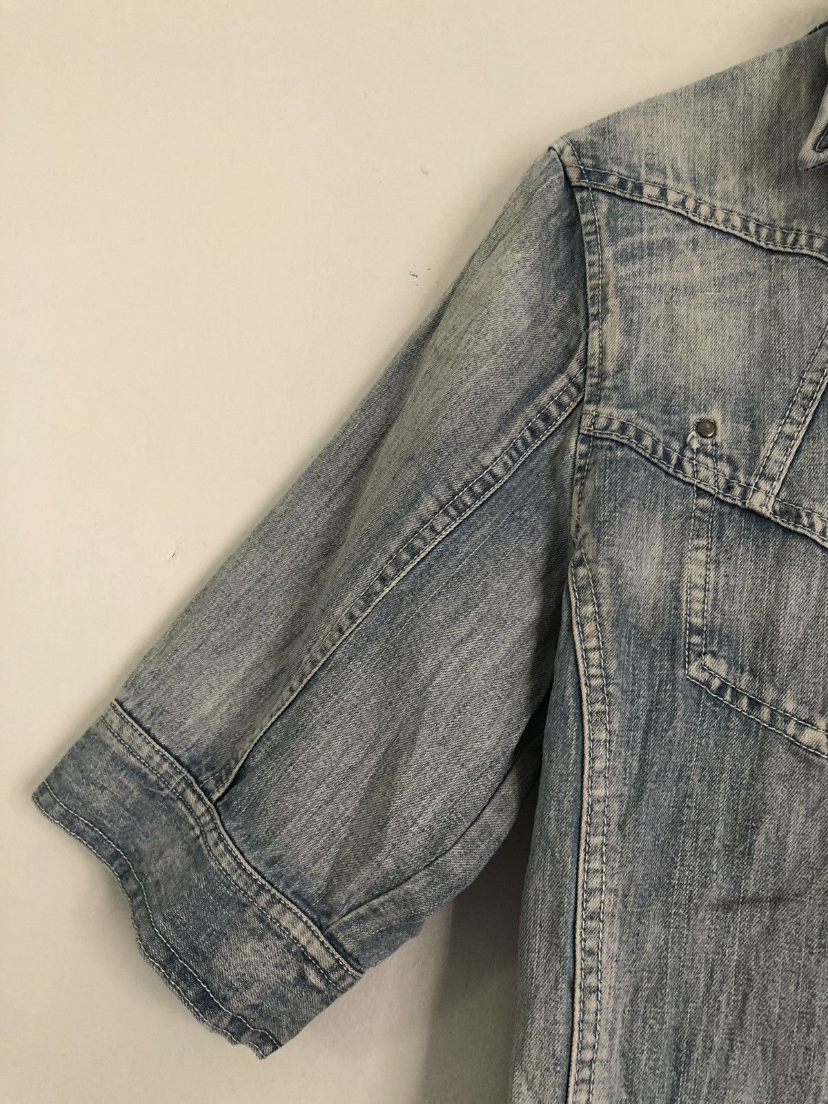 If Six Was Nine × In The Attic × Le Grande Bleu (L.G.B.) In the Attic poem denim shirt Size US L / EU 52-54 / 3 - 11 Thumbnail