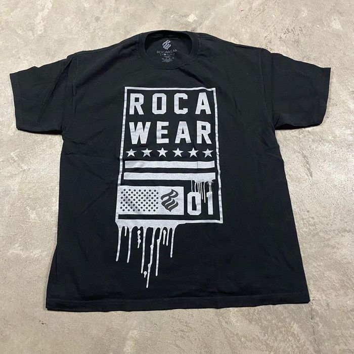 Rocawear ROCAWEAR Roca Wear T Shirt Y2K VTG Hip Hop L Men's Rap