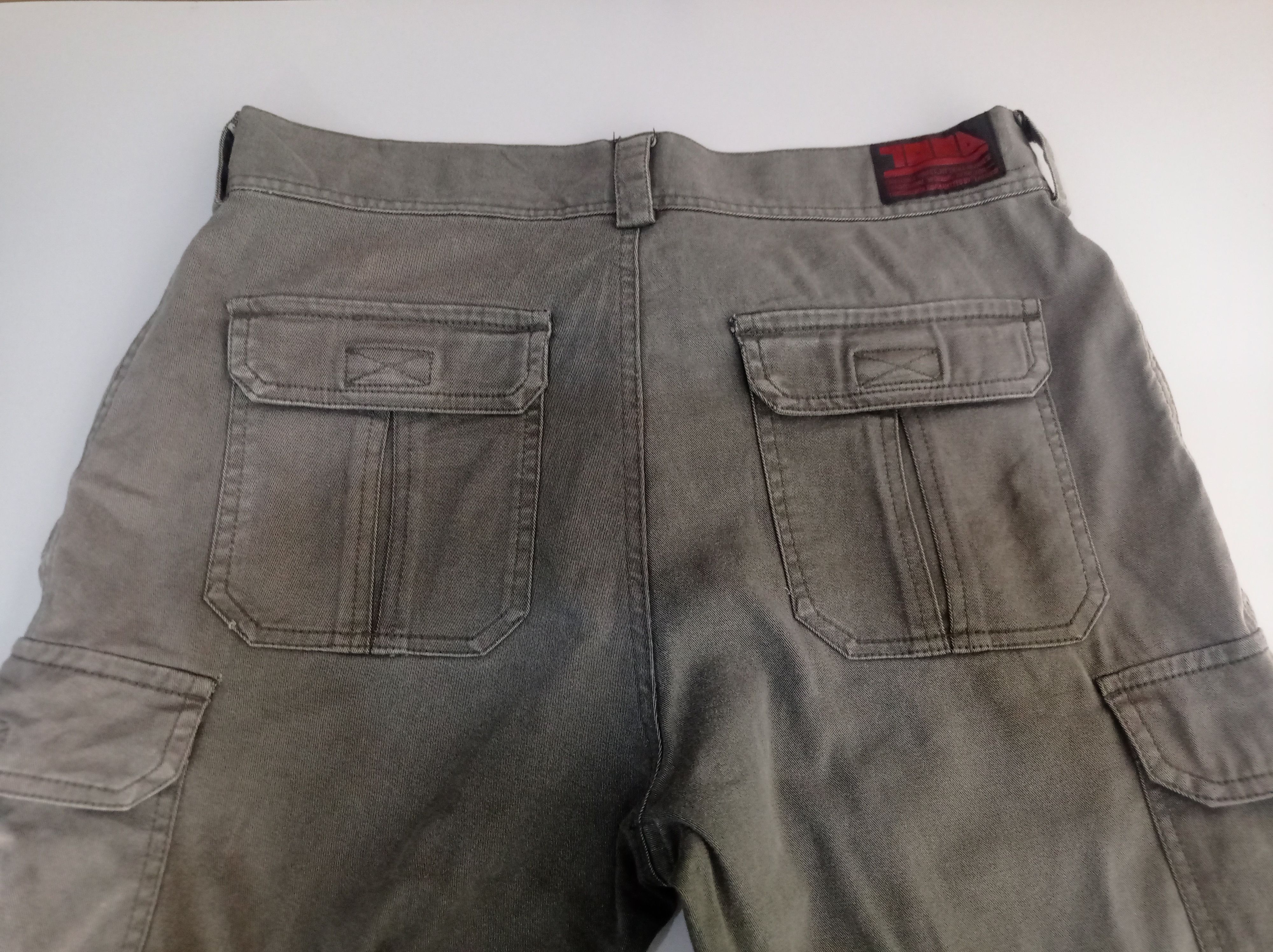 Japanese Brand Faded Tora cargo Joggers Pants Size US 31 - 4 Thumbnail