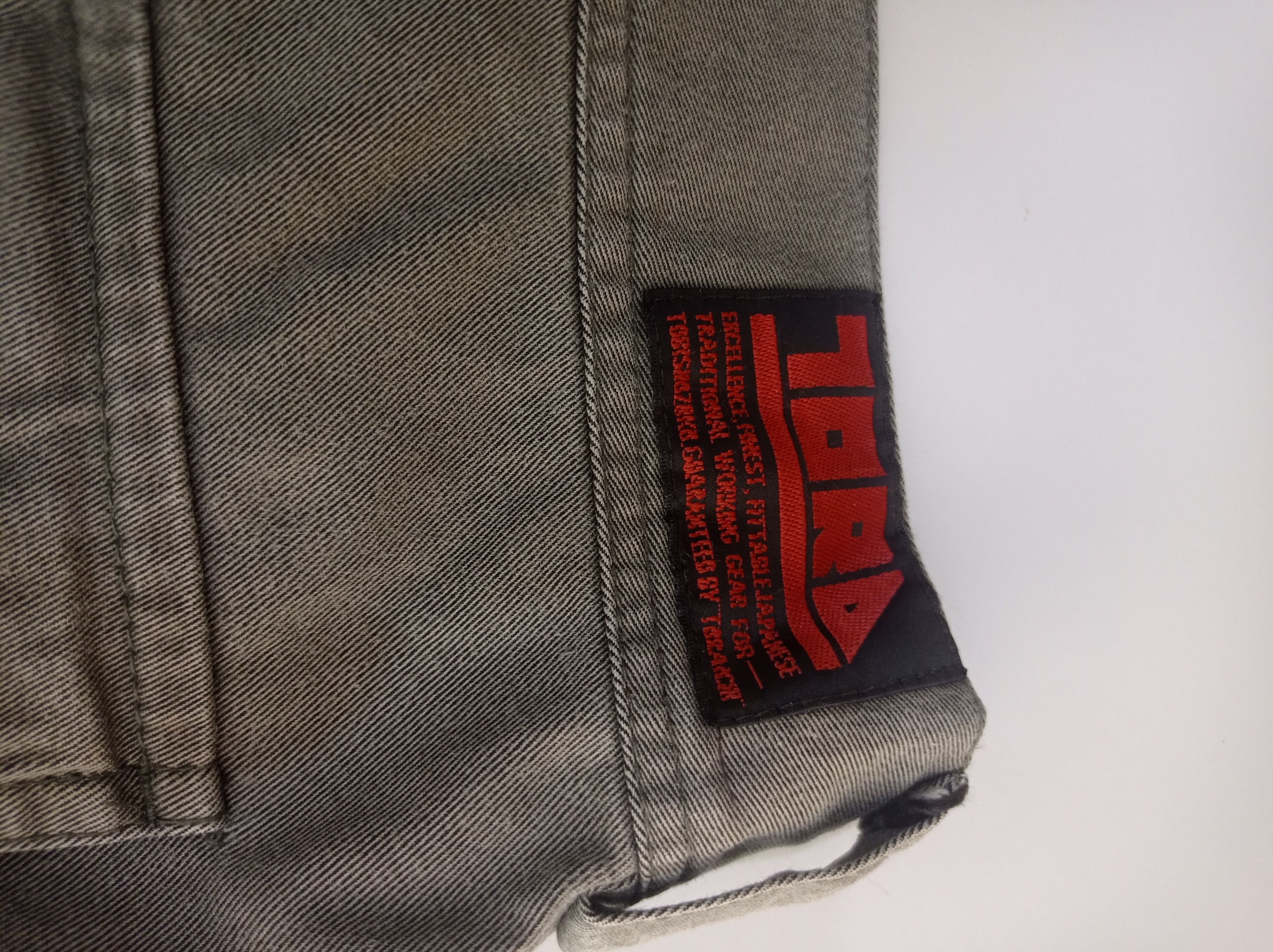 Japanese Brand Faded Tora cargo Joggers Pants Size US 31 - 5 Thumbnail