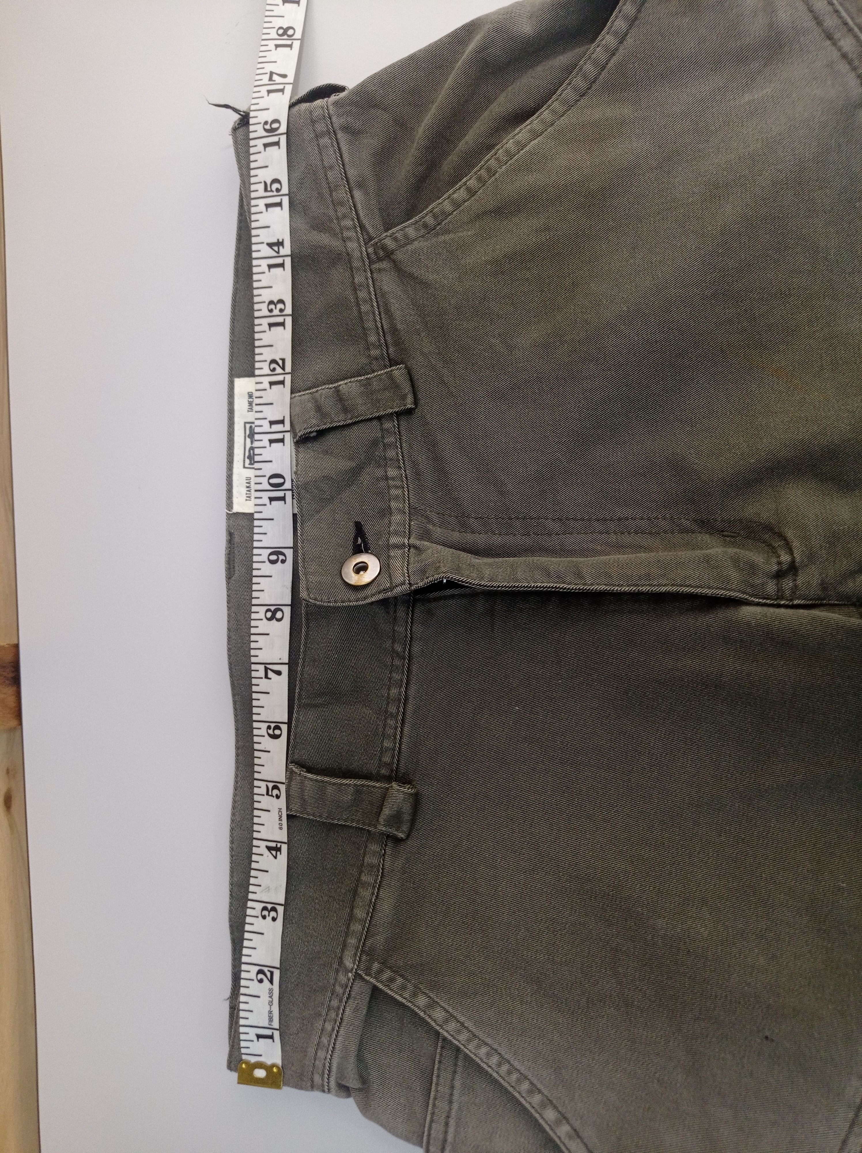 Japanese Brand Faded Tora cargo Joggers Pants Size US 31 - 15 Thumbnail