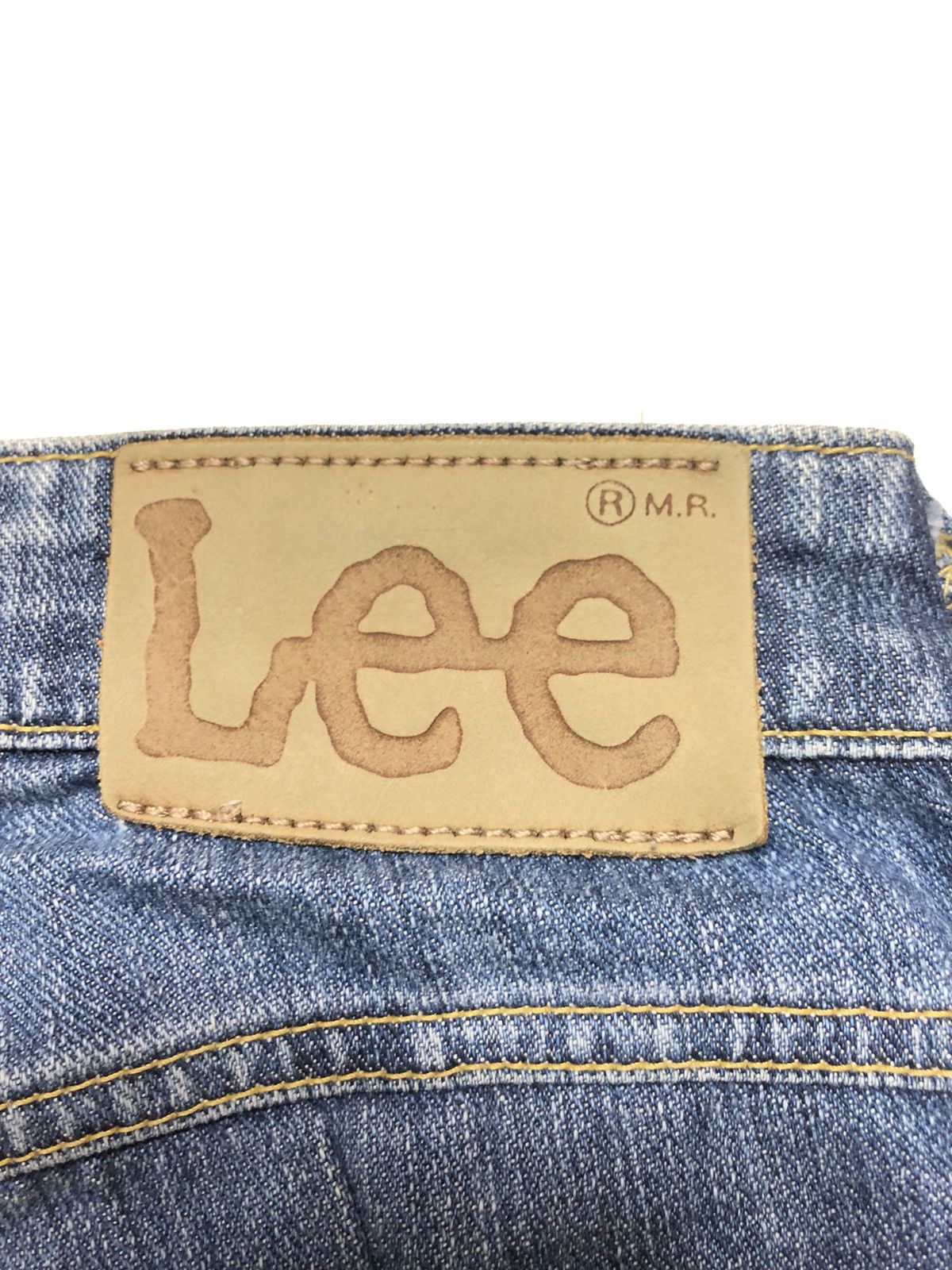 Lee × Vintage VINTAGE 90s LEE RIDER BLUE WASH DENIM Size US 30 / EU 46 - 4 Thumbnail