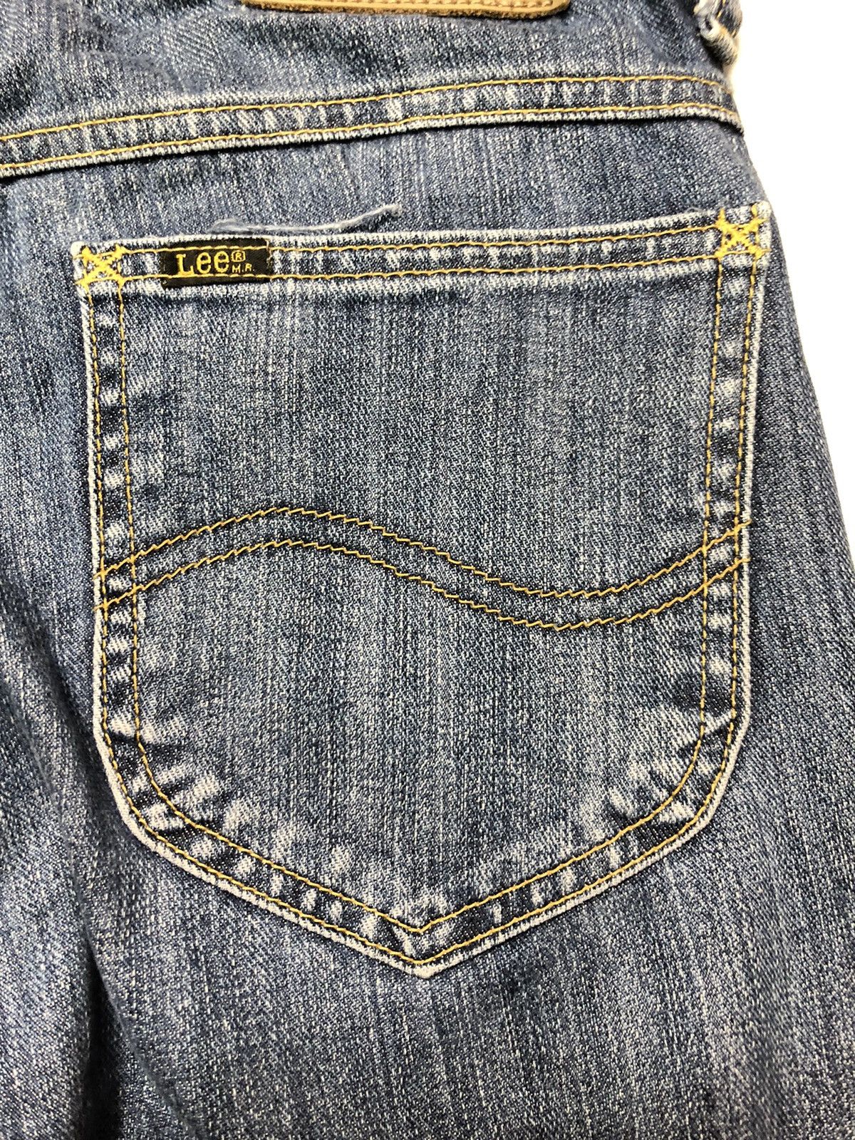 Lee × Vintage VINTAGE 90s LEE RIDER BLUE WASH DENIM Size US 30 / EU 46 - 3 Thumbnail