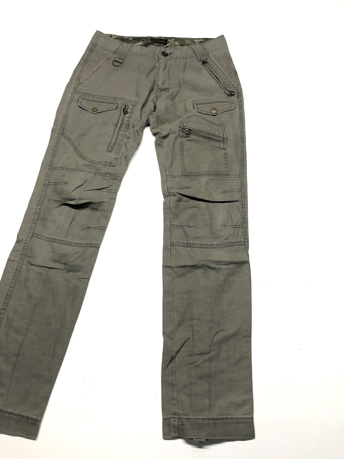 Designer × Japanese Brand × Morgan Homme MORGAN HOMME TACTICAL CARGO PANTS Size US 29 - 4 Thumbnail