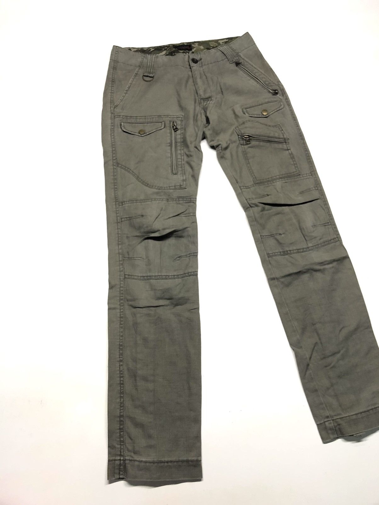 Designer × Japanese Brand × Morgan Homme MORGAN HOMME TACTICAL CARGO PANTS Size US 29 - 3 Thumbnail