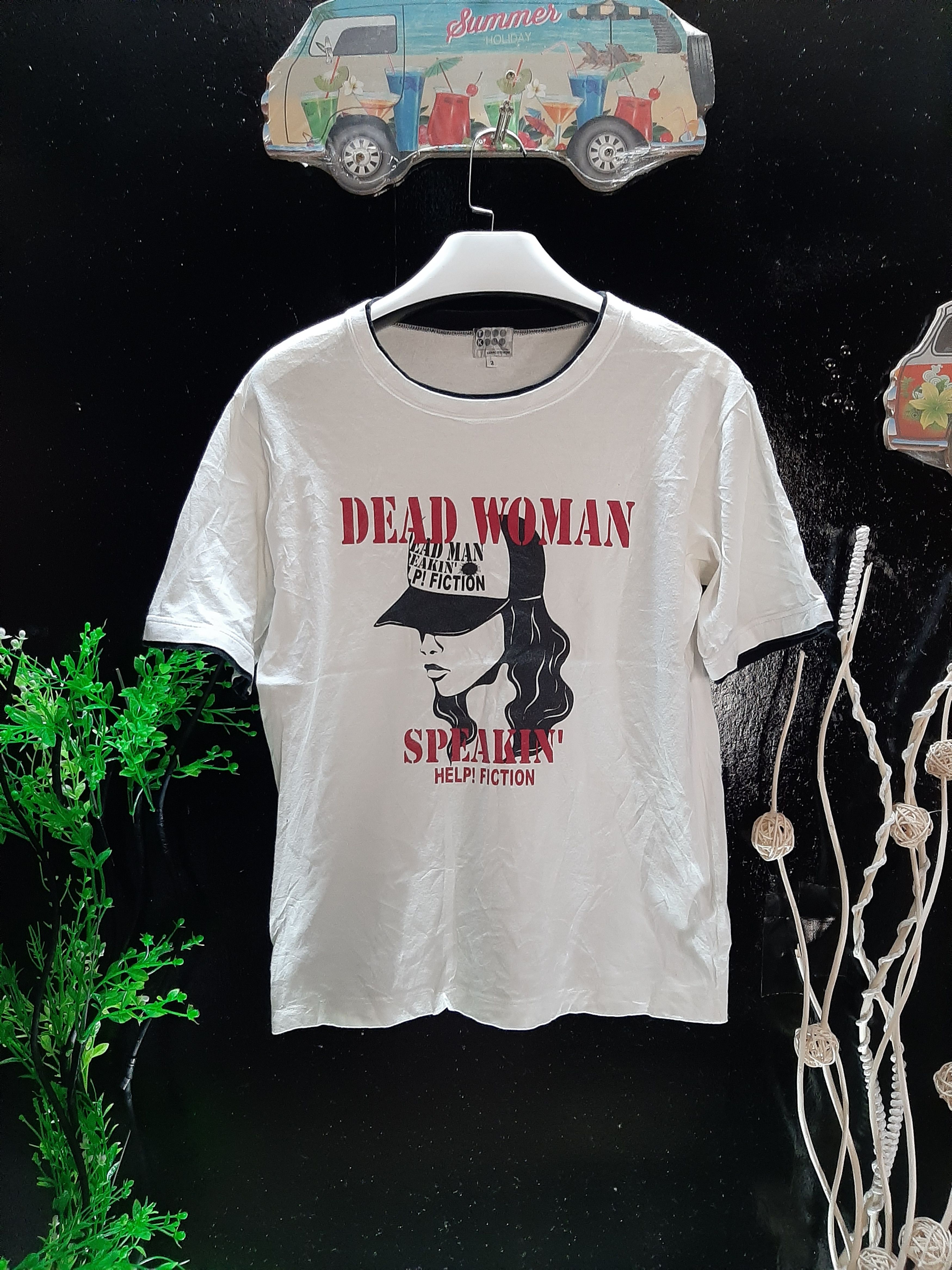 Japanese Brand × Takeo Kikuchi × Vintage VINTAGE TAKEO KIKUCHI DEAD WOMEN SPEKIN TEE JAPAN.. Size US M / EU 48-50 / 2 - 1 Thumbnail