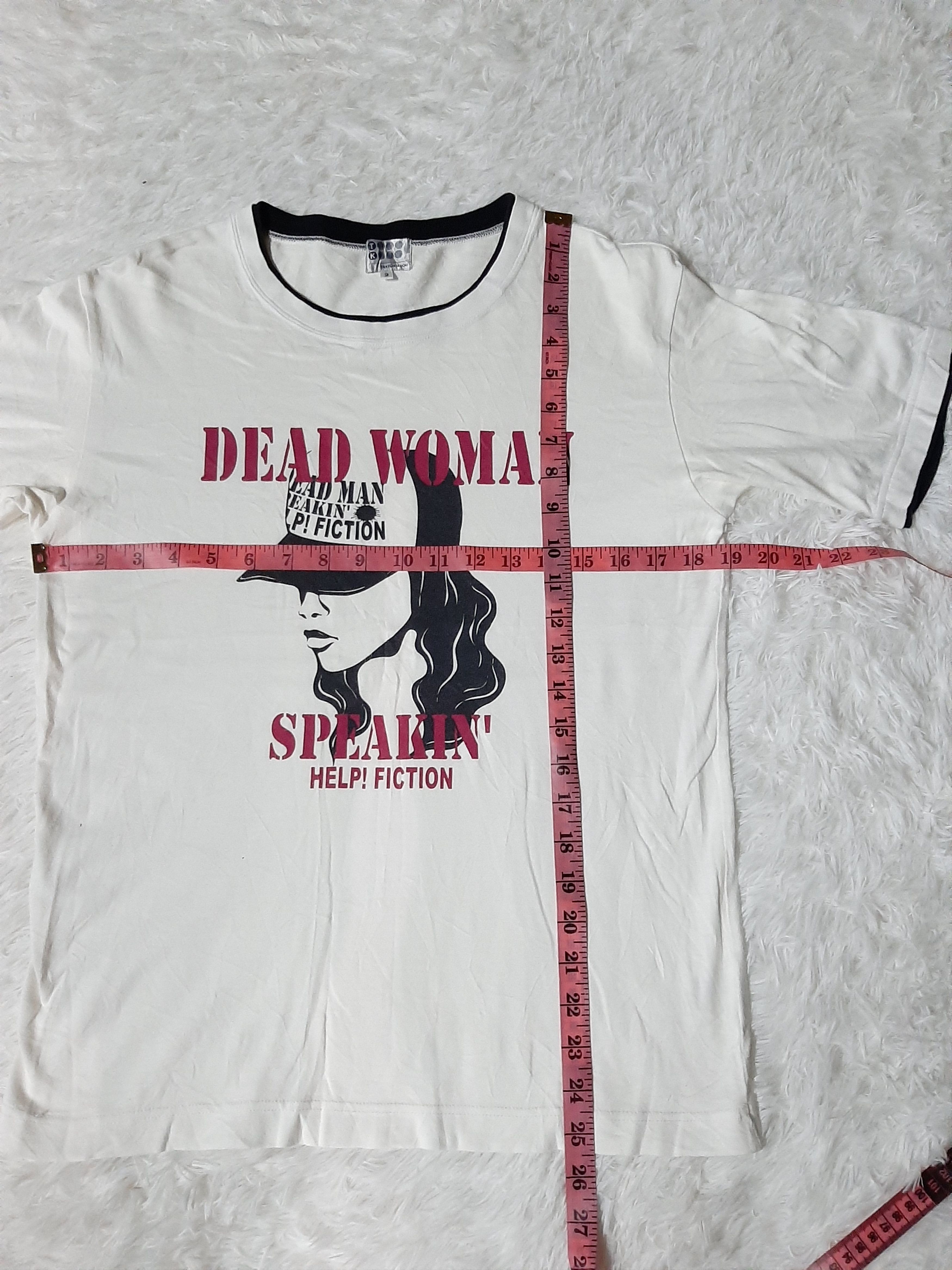 Japanese Brand × Takeo Kikuchi × Vintage VINTAGE TAKEO KIKUCHI DEAD WOMEN SPEKIN TEE JAPAN.. Size US M / EU 48-50 / 2 - 6 Thumbnail