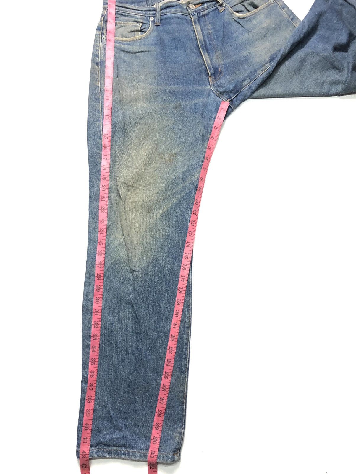 Japanese Brand OUT GEAR DISTRESSED ART PAINTING CHRIS BROWN BACK Size US 33 - 14 Thumbnail