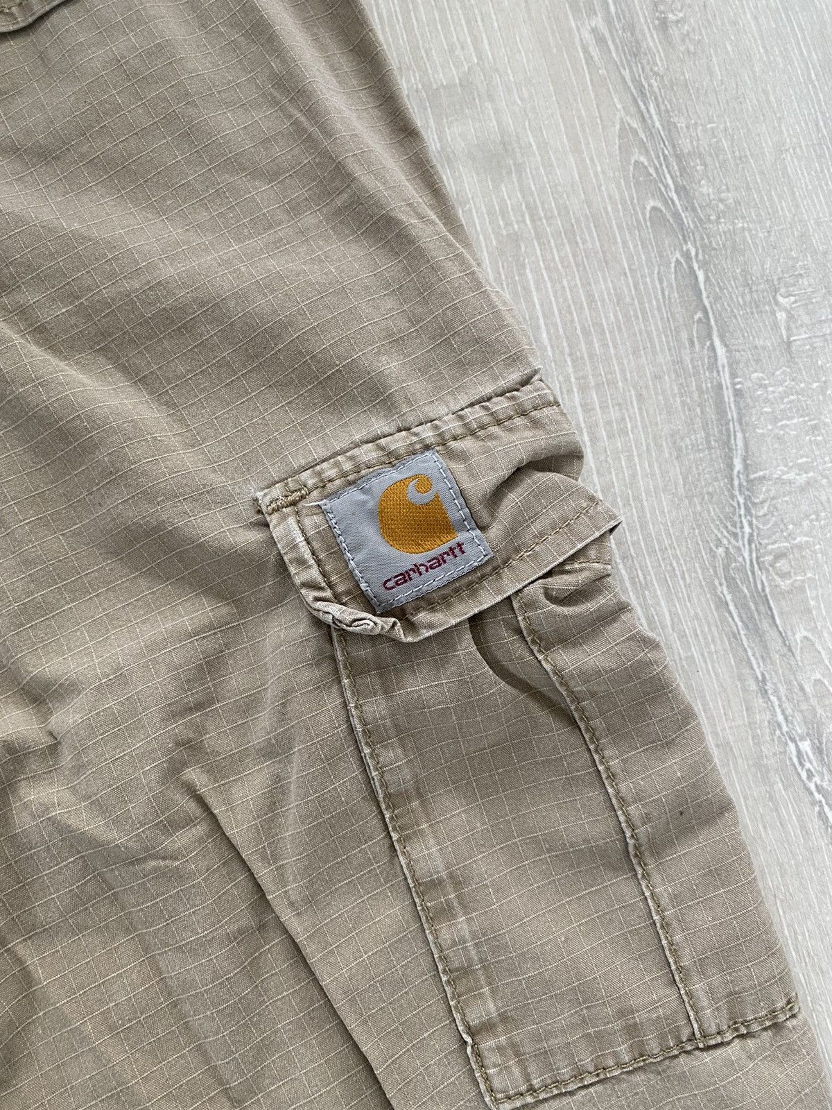 Carhartt vintage regular cargo pants beige workwear