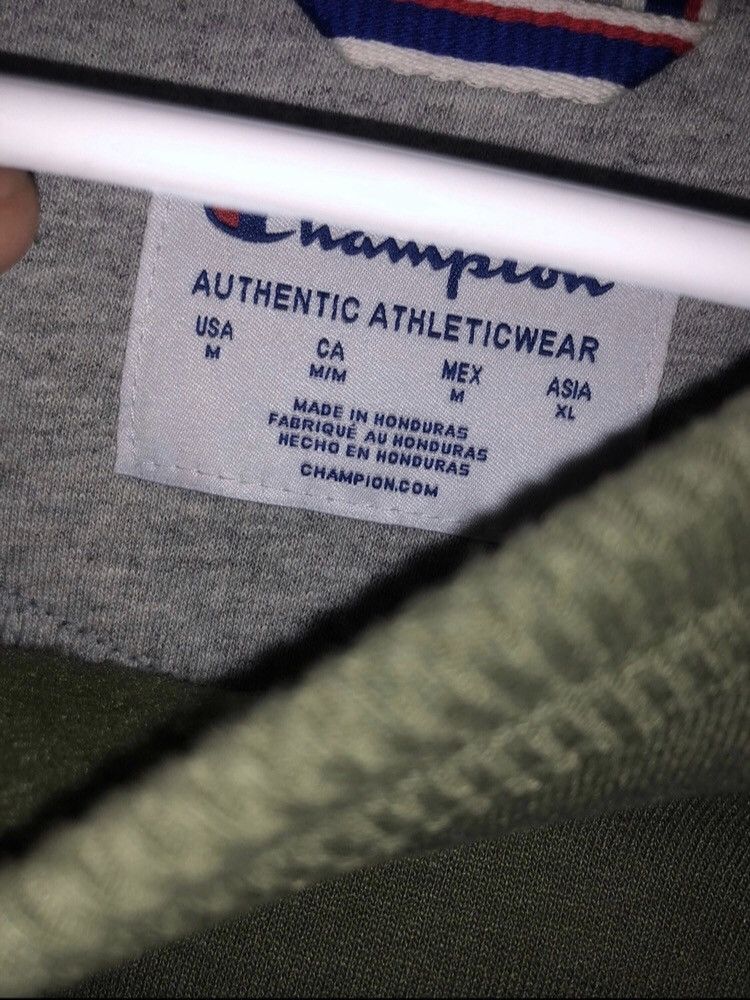 Champion Green Champion Logo Crewneck Size US M / EU 48-50 / 2 - 2 Thumbnail