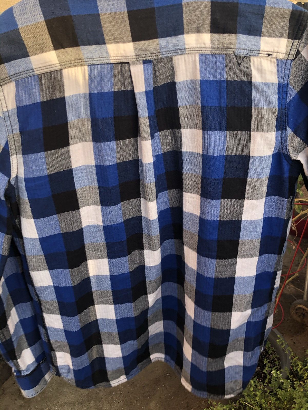 Vans × Vintage Blue Vans Flannel Size US S / EU 44-46 / 1 - 5 Thumbnail