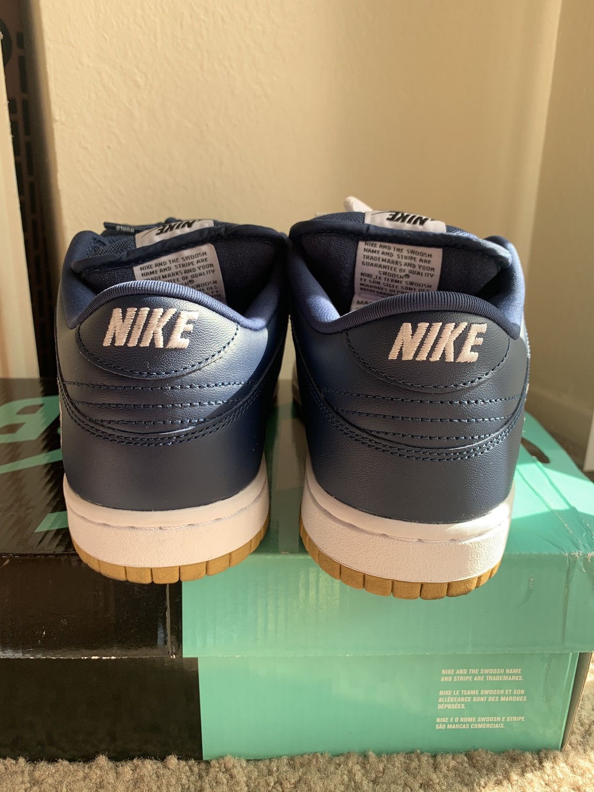Nike × Supreme Nike SB Dunk Low Supreme Jewel OG 8mens Size US 8 / EU 41 - 6 Thumbnail