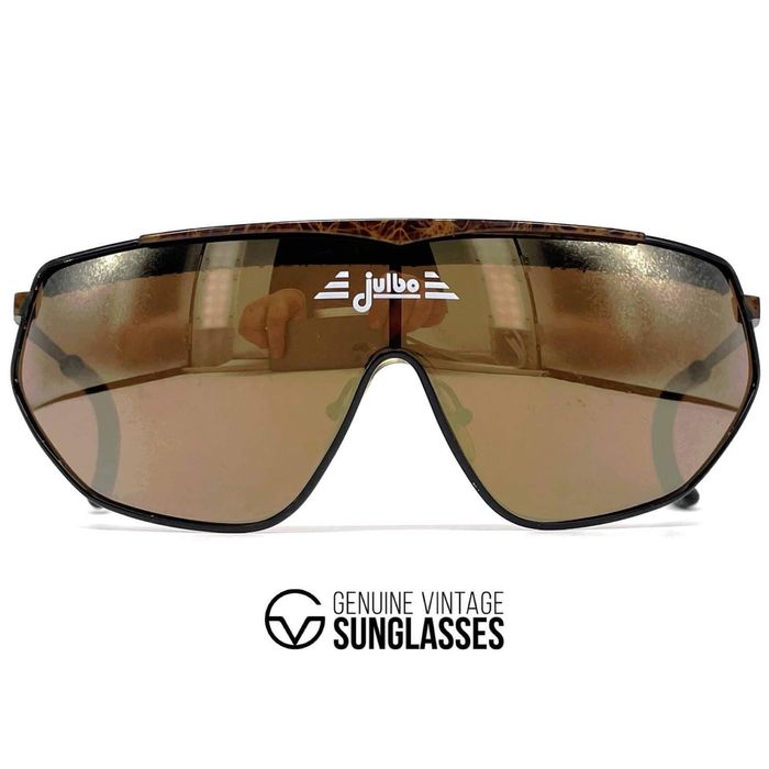 Julbo Vintage JULBO "VISION" wrap sunglasses France '80s Large