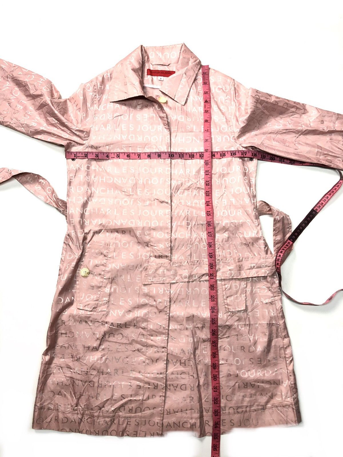 Charles Jourdan × Designer × Vintage VINTAGE CHARLES JOURDAN PARIS SPELL OUT MONOGRAM JACKET Size US S / EU 44-46 / 1 - 13 Thumbnail
