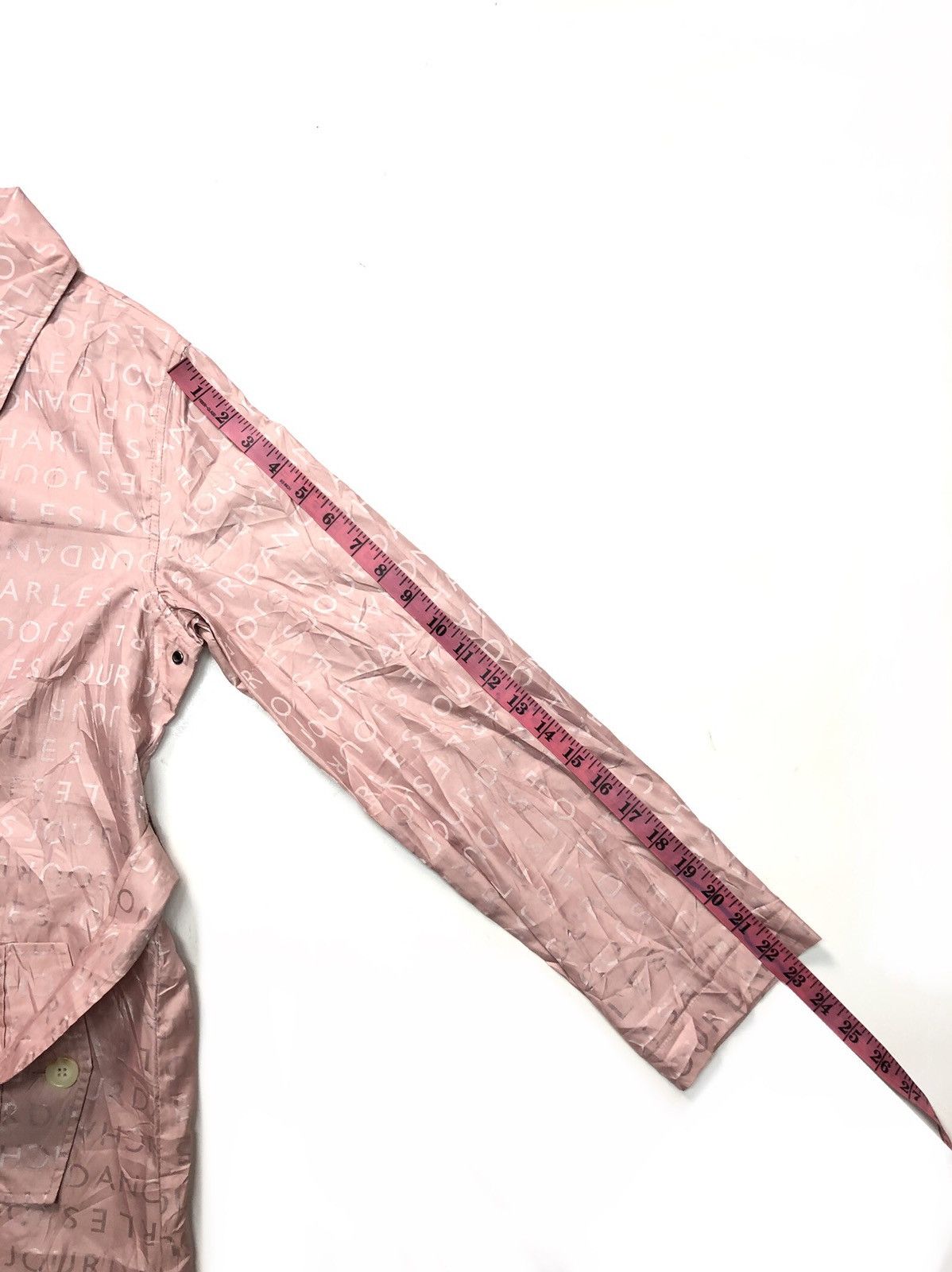 Charles Jourdan × Designer × Vintage VINTAGE CHARLES JOURDAN PARIS SPELL OUT MONOGRAM JACKET Size US S / EU 44-46 / 1 - 12 Thumbnail
