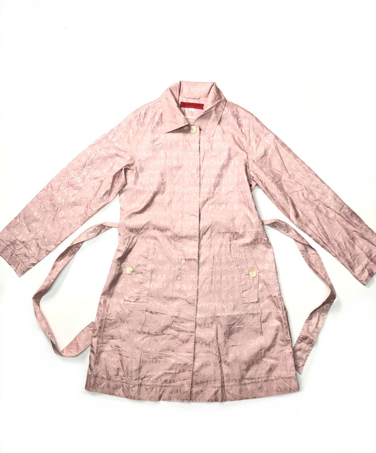 Charles Jourdan × Designer × Vintage VINTAGE CHARLES JOURDAN PARIS SPELL OUT MONOGRAM JACKET Size US S / EU 44-46 / 1 - 1 Thumbnail