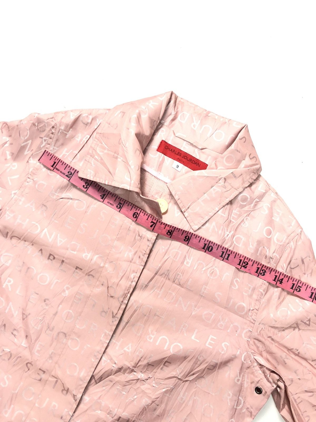 Charles Jourdan × Designer × Vintage VINTAGE CHARLES JOURDAN PARIS SPELL OUT MONOGRAM JACKET Size US S / EU 44-46 / 1 - 11 Thumbnail