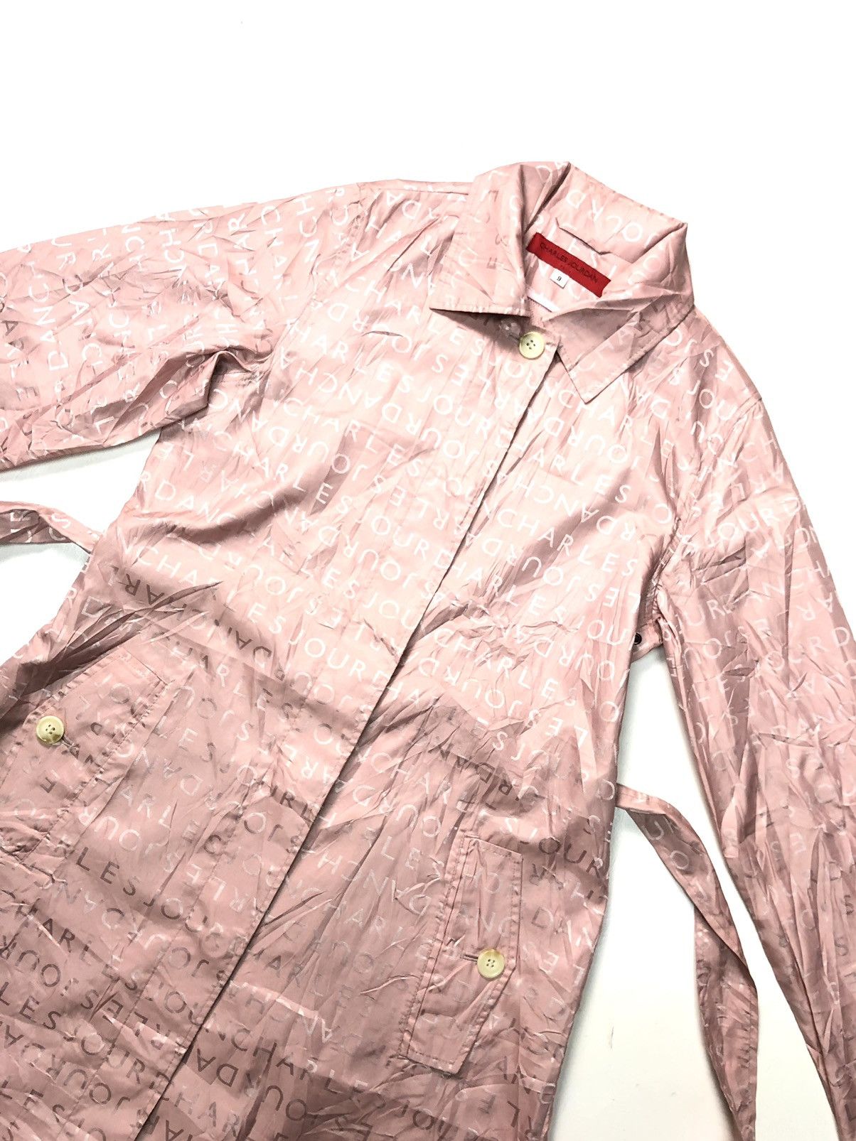Charles Jourdan × Designer × Vintage VINTAGE CHARLES JOURDAN PARIS SPELL OUT MONOGRAM JACKET Size US S / EU 44-46 / 1 - 2 Thumbnail