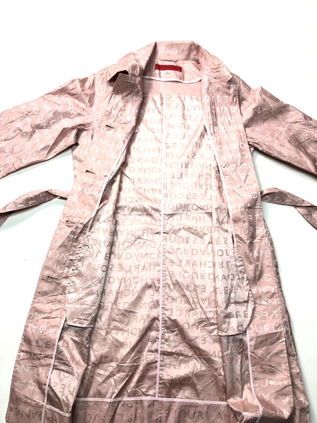 Charles Jourdan × Designer × Vintage VINTAGE CHARLES JOURDAN PARIS SPELL OUT MONOGRAM JACKET Size US S / EU 44-46 / 1 - 4 Thumbnail